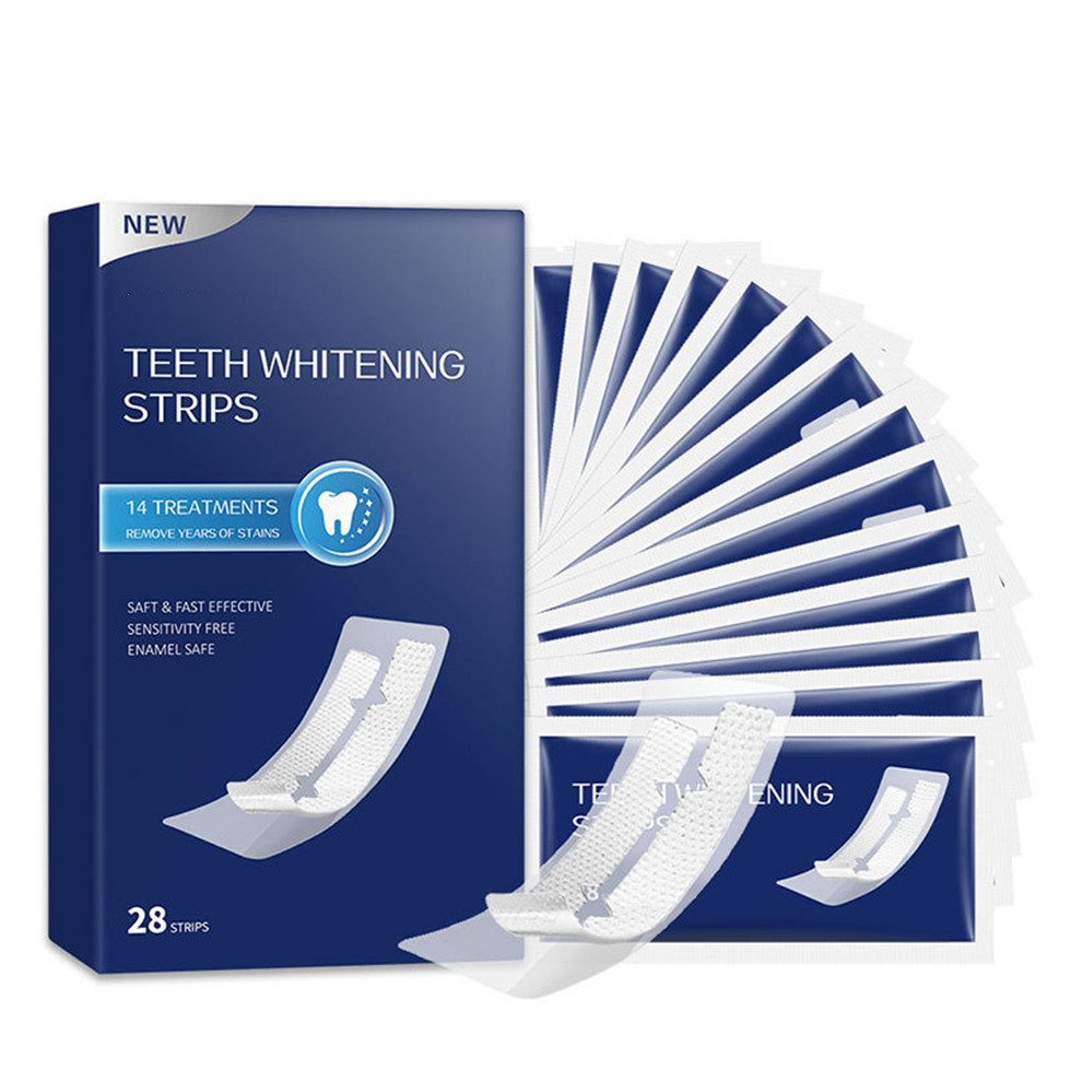 Silberstern Zahnbleaching-Paste Zahnweiß Zahnaufhellung Streifen Weiss Zähne Bleaching, Natürliche Inhaltsstoffe, Minzgeschmack, Entfernung aller Flecken