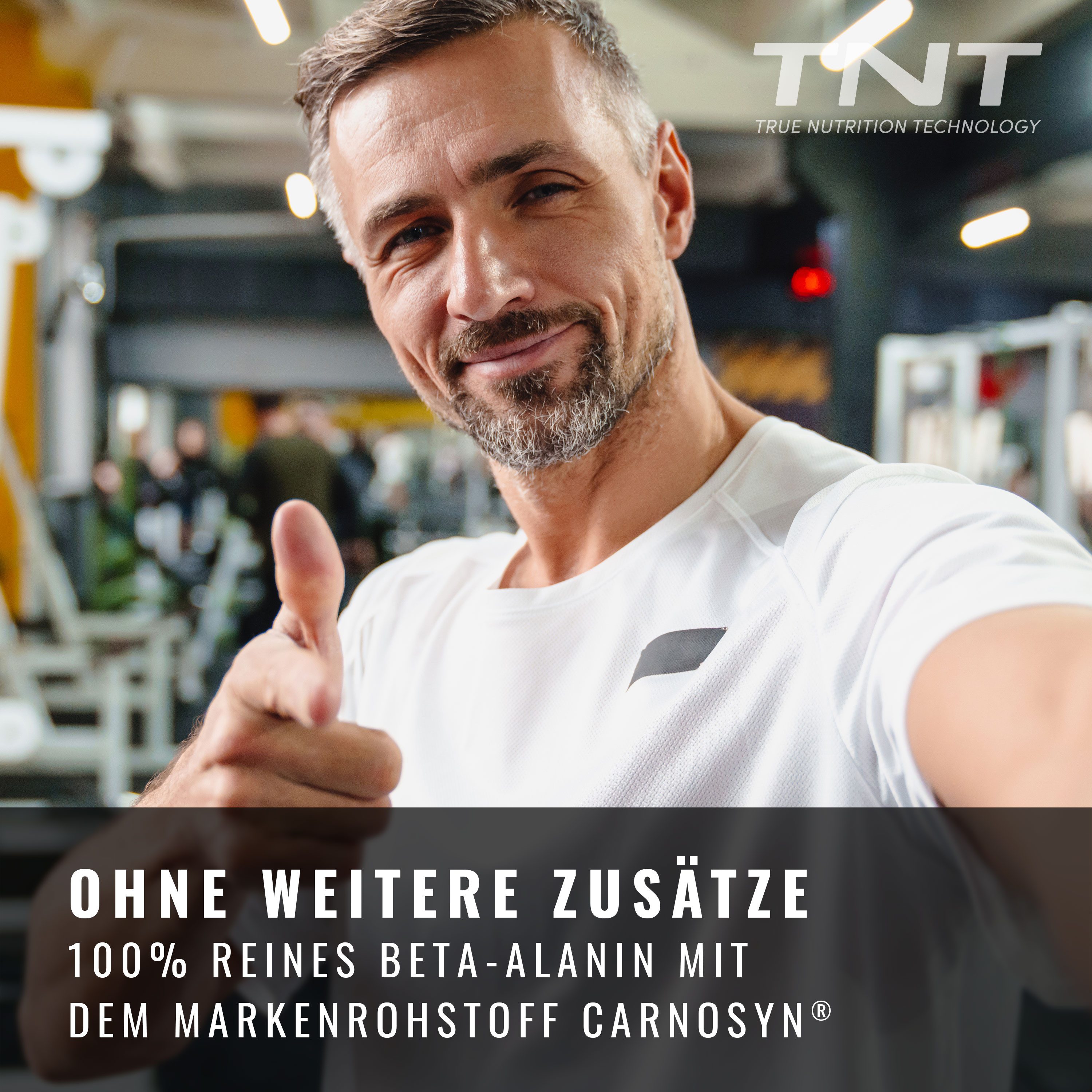 TNT (True Nutrition Technology) Beta-Alanin CarnoSyn® - reines Beta Alanin ohne Zusätze Pulver, 250 g