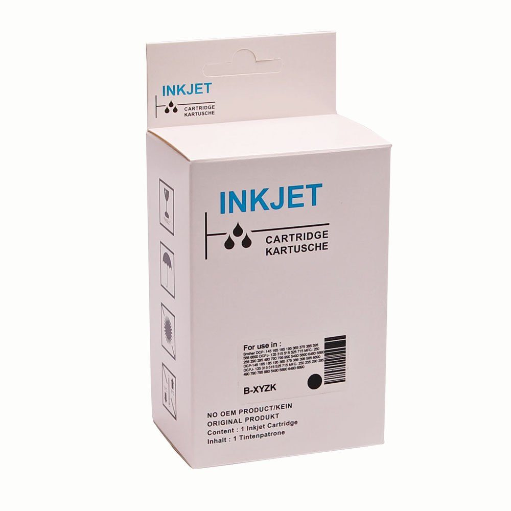 ABC Tintenpatrone (Kompatible Patrone für HP 302XL Schwarz DeskJet 1110 1112 2100 2130, 3637 3638 3639 Envy 4520 e-All-in-One 4511 4512 4516 4521 4522 4524 4)
