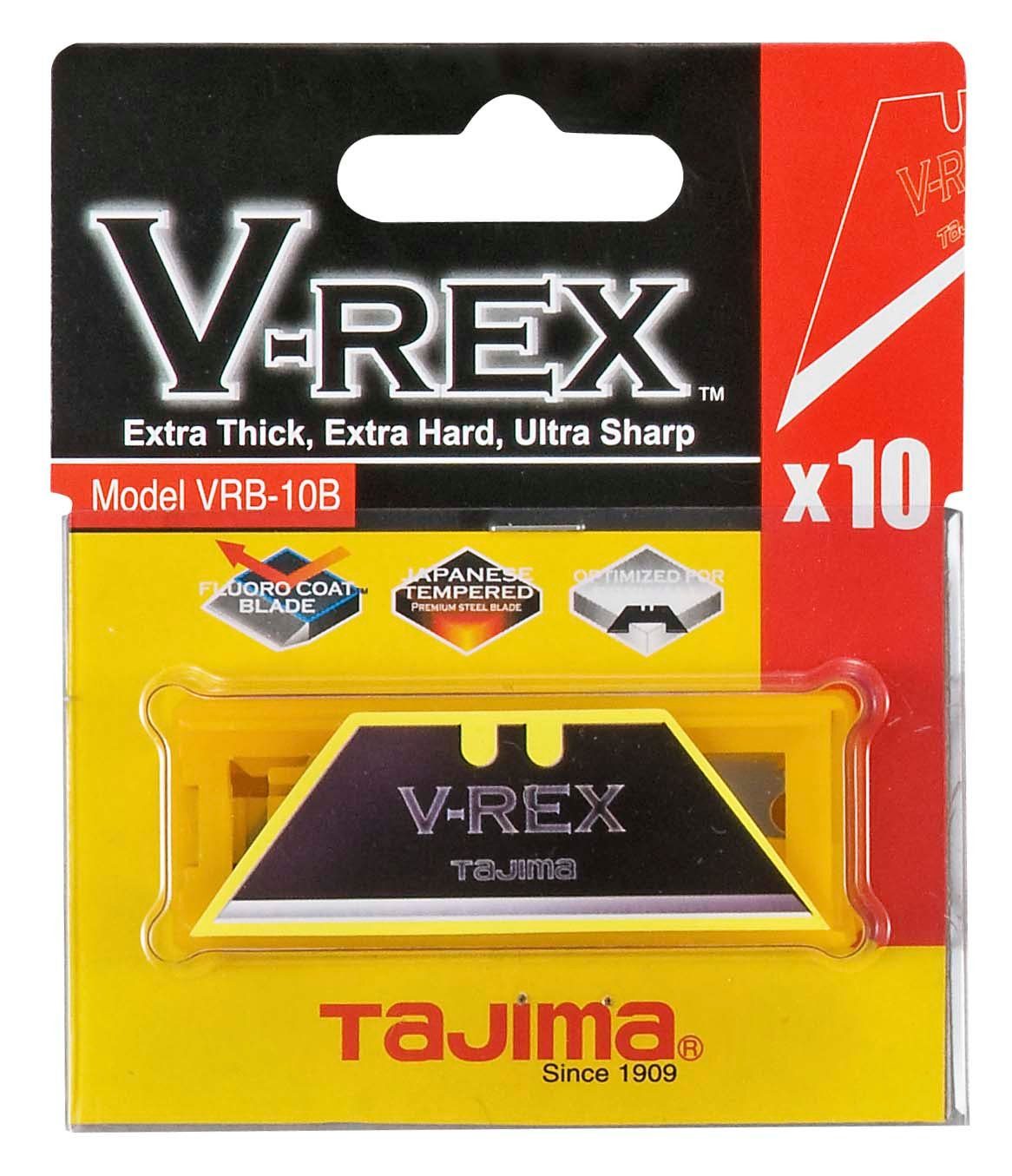 Teppichmesser Tajima V-REX Trapezklinge, 10 Spender, 1 StŸck, TAJ-19578