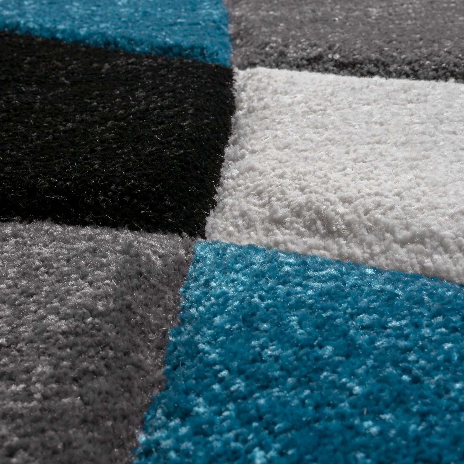 KADIMA DESIGN Teppich Abstrakt Wohnzimmer schmutzabweisend günstig online kaufen