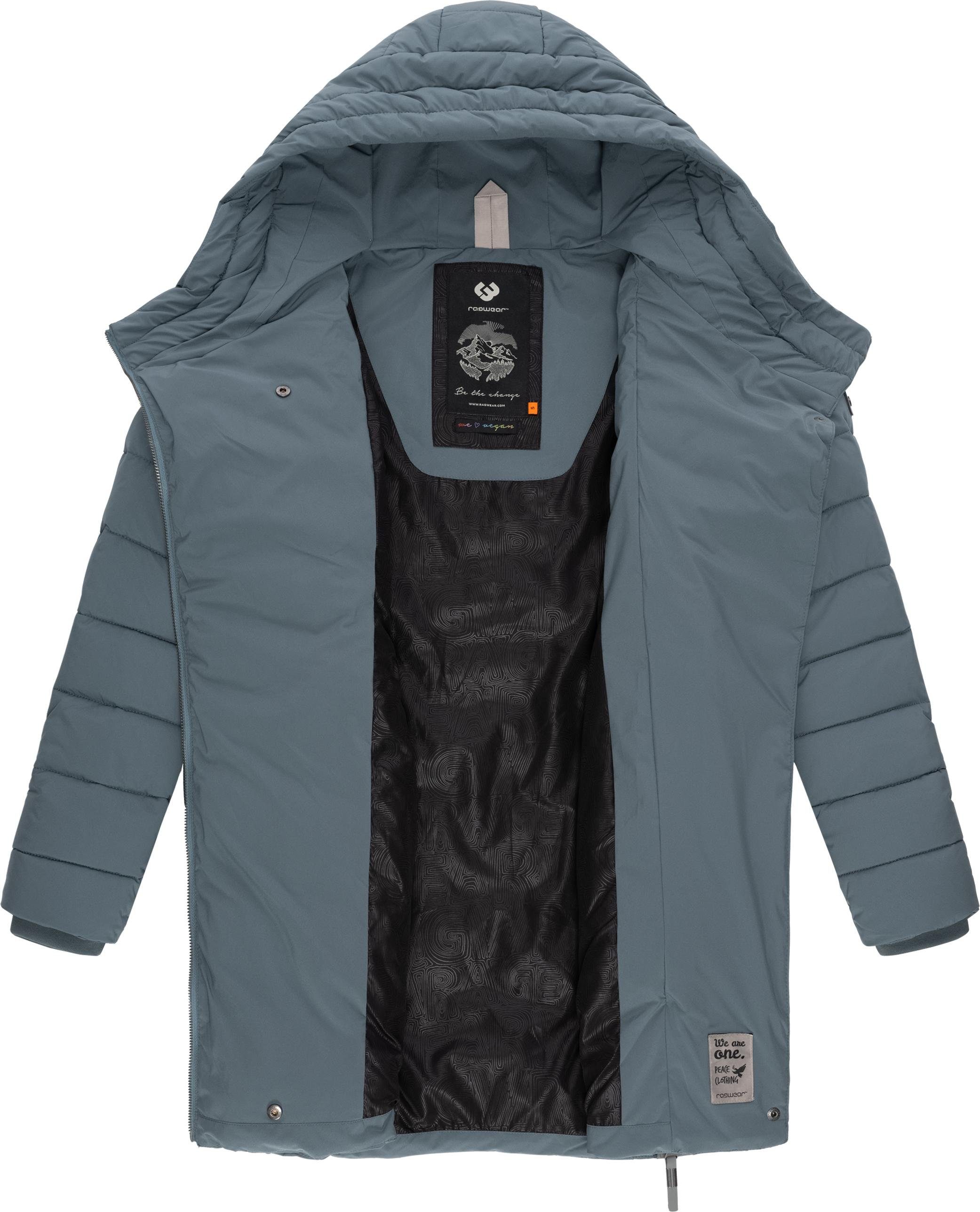 Ragwear Wintermantel Teela Wasserdichter Steppmantel mit hohem Kragen – Bild 5 von 5