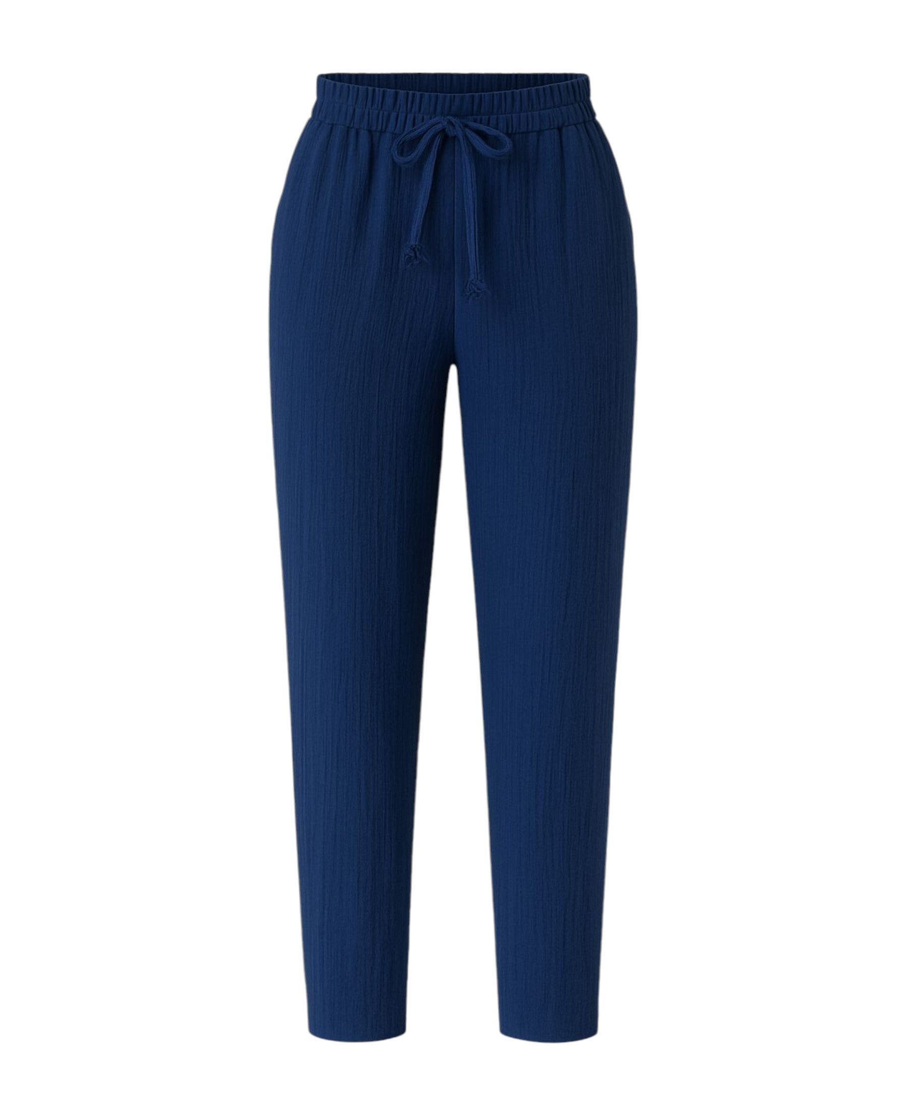 WENOR Schlupfhose Musselin Sommerhose, 100 % Baumwolle, günstig online kaufen