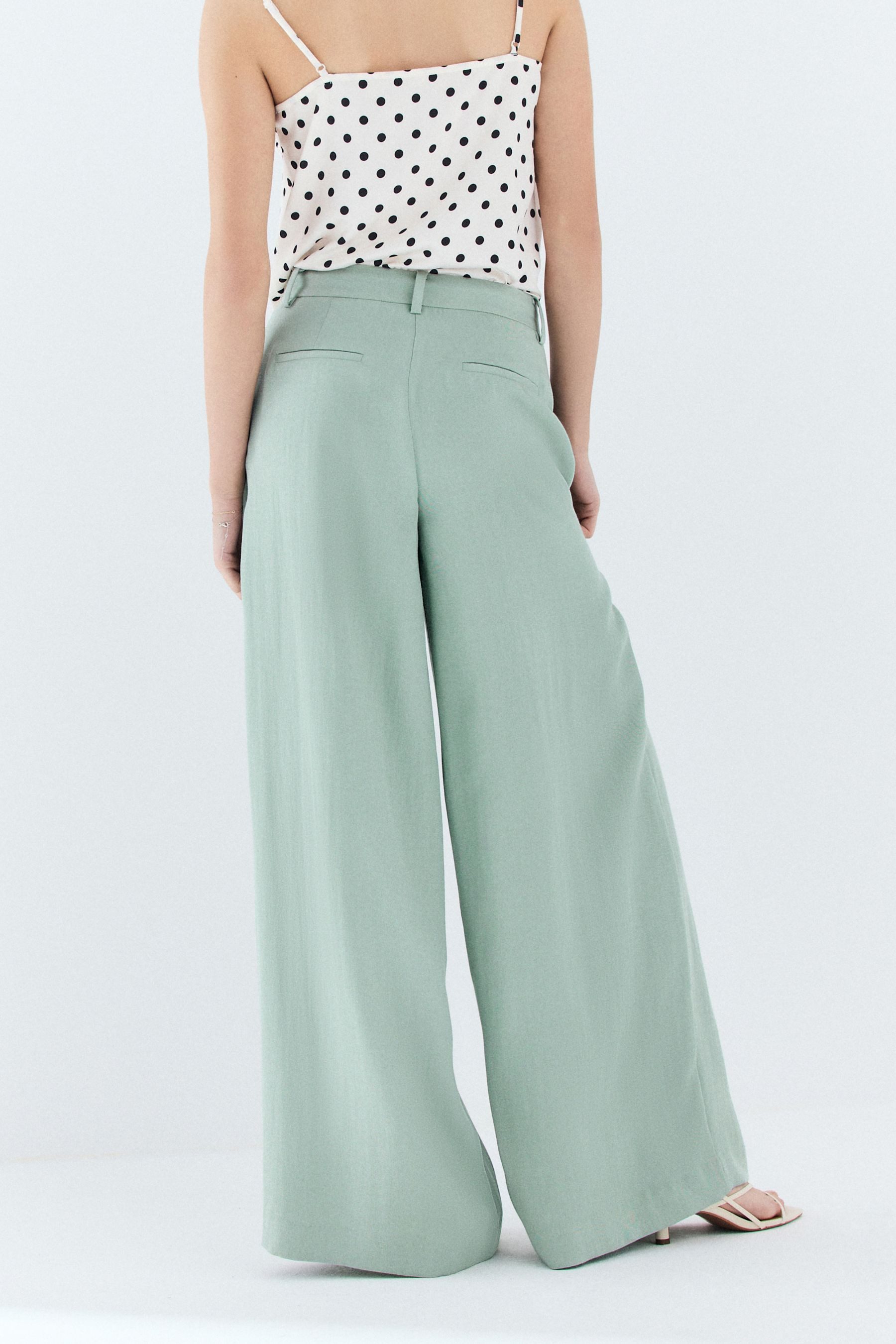 Next Anzughose Tailored Fit Hose in Knitteroptik, Kurzgröße (1-tlg)