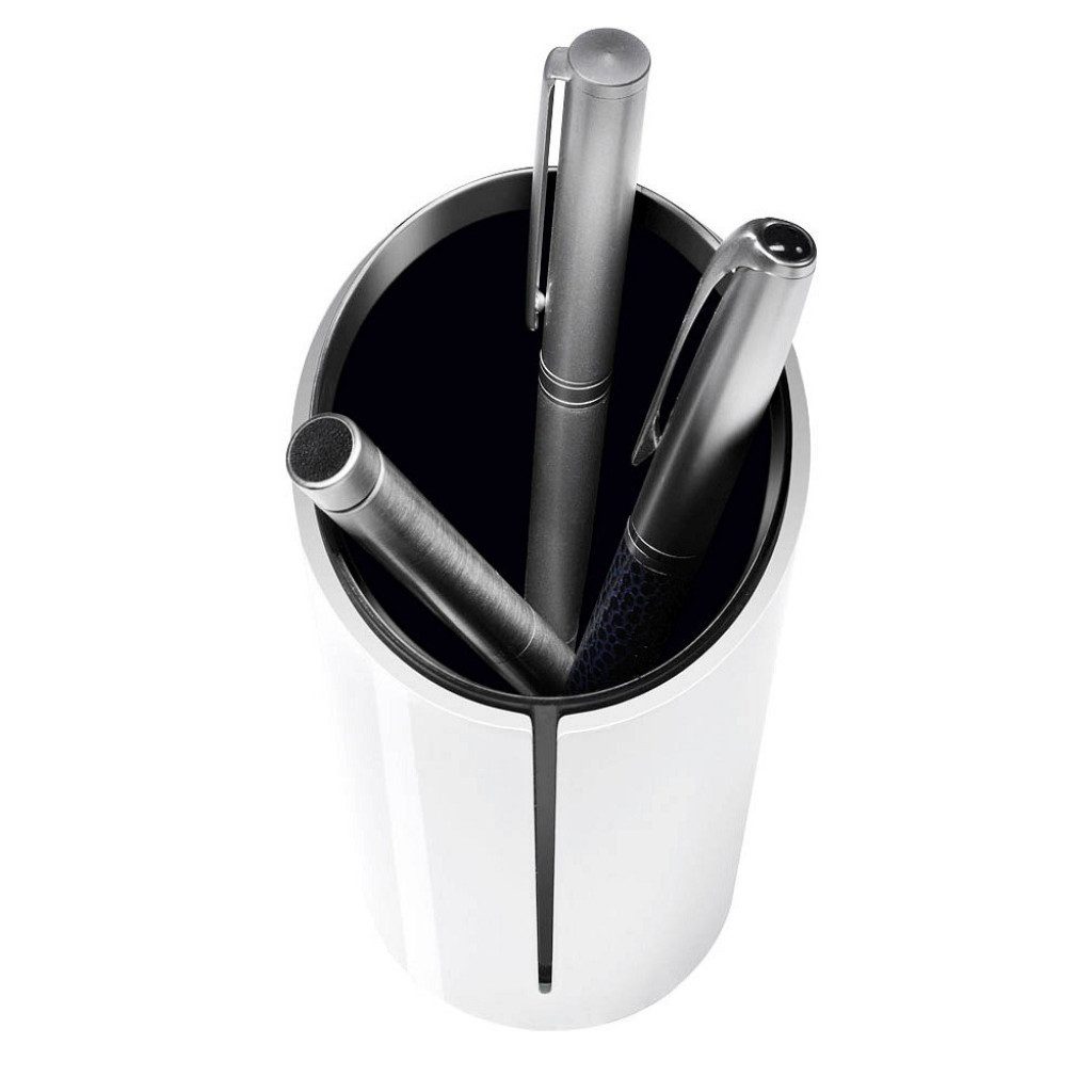 Sigel Organizer SIGEL Stiftehalter eyestyle darkgrey (Packung, SIGEL Stiftehalter eyestyle darkgrey), Stilvoller Acrylhalter für stilvolle Ordnung