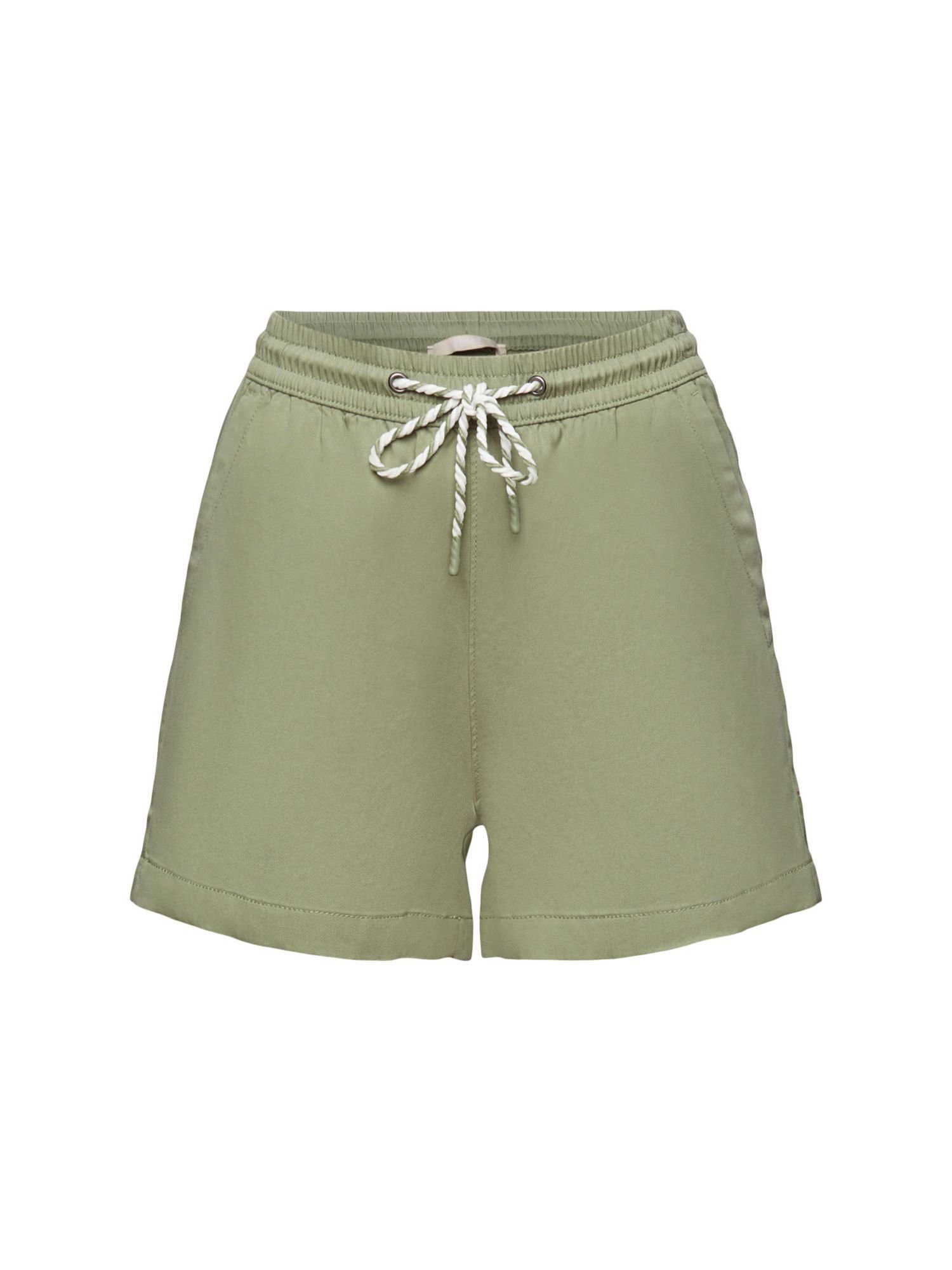 edc by Esprit Shorts Pull-on-Shorts mit Tunnelzug auf Taillenhöhe (1-tlg)