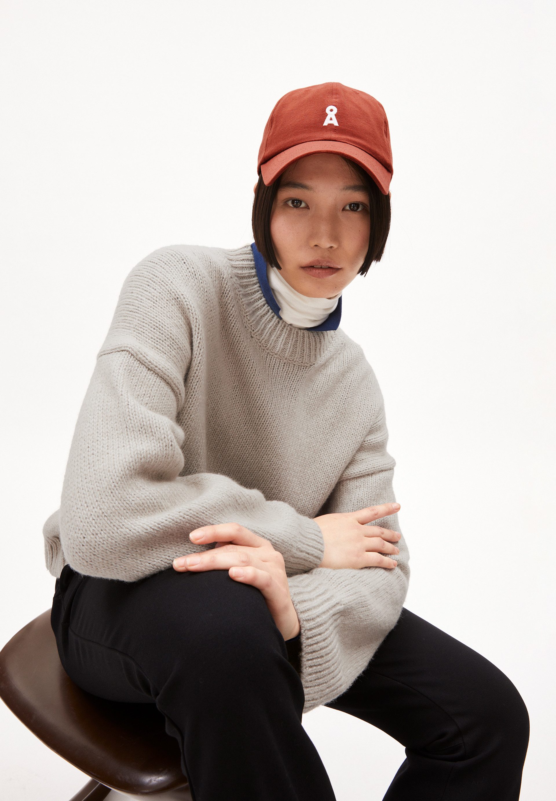 Armedangels Strickpullover SADNAA SOLID Oversized Fit