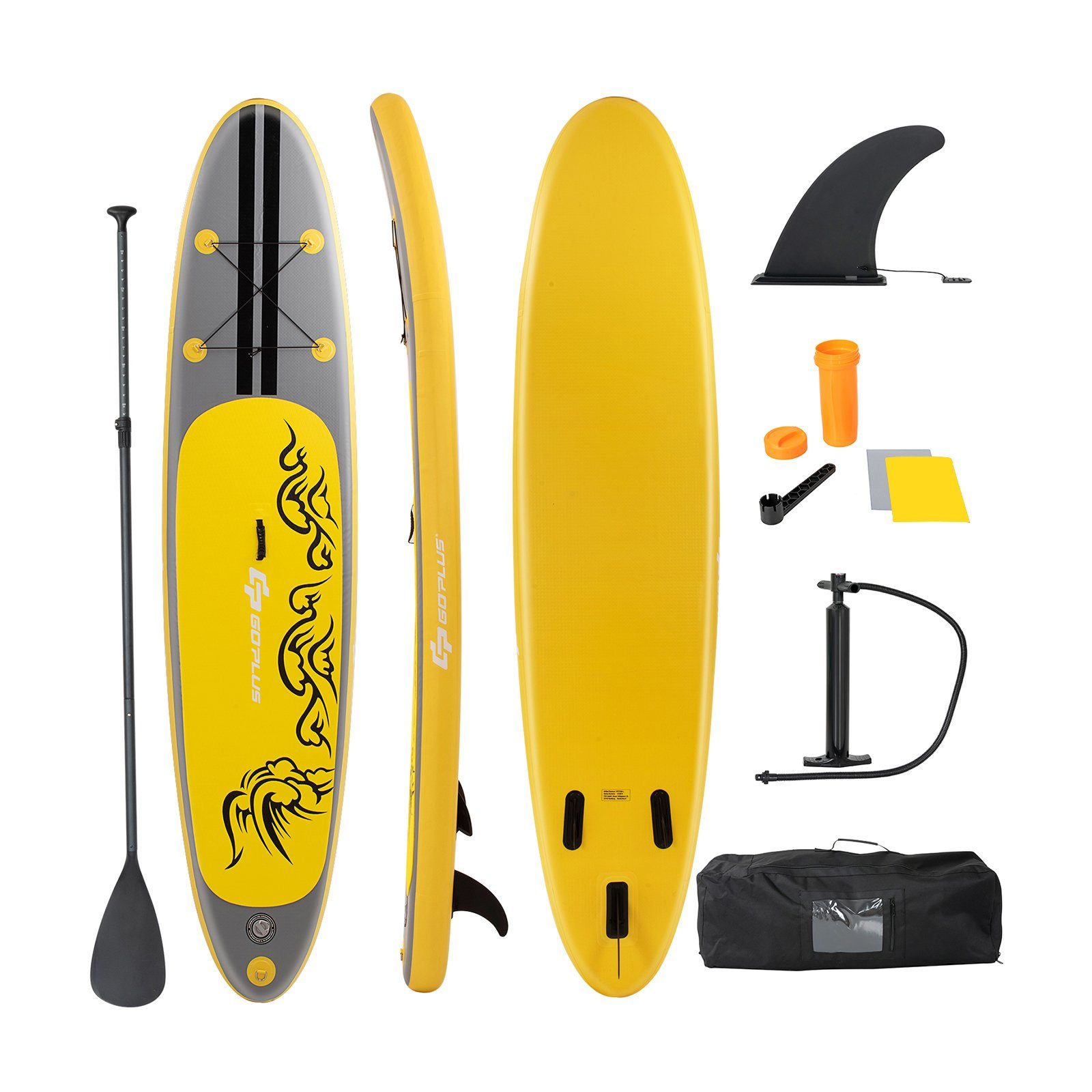 ᐅ COSTWAY SUPBoard Stand Up Paddling Board, aufblasbar, Schnelles