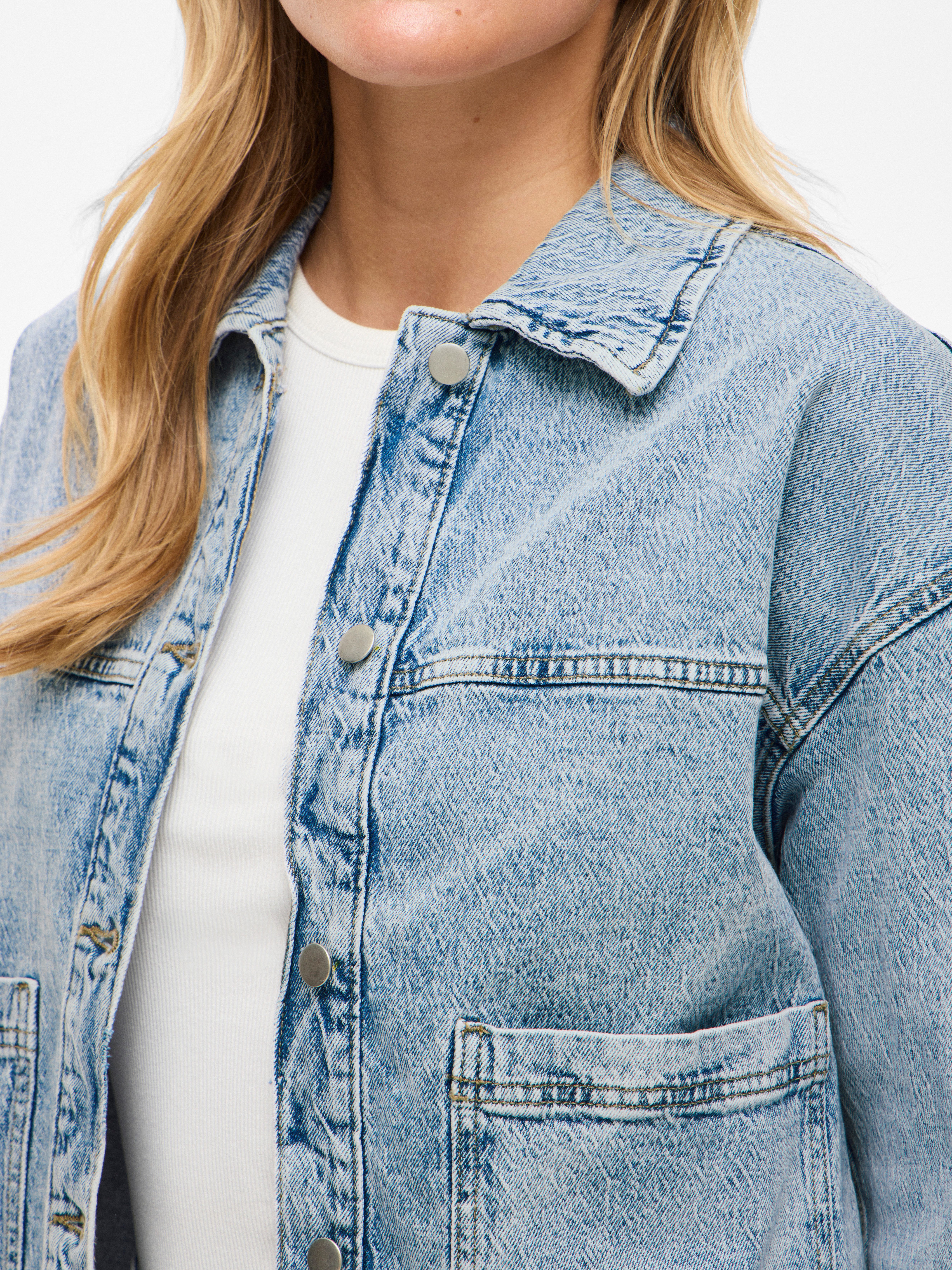 Vila Jeansblazer VIJAF L/S DENIM JACKET - NOOS – Bild 3 von 5