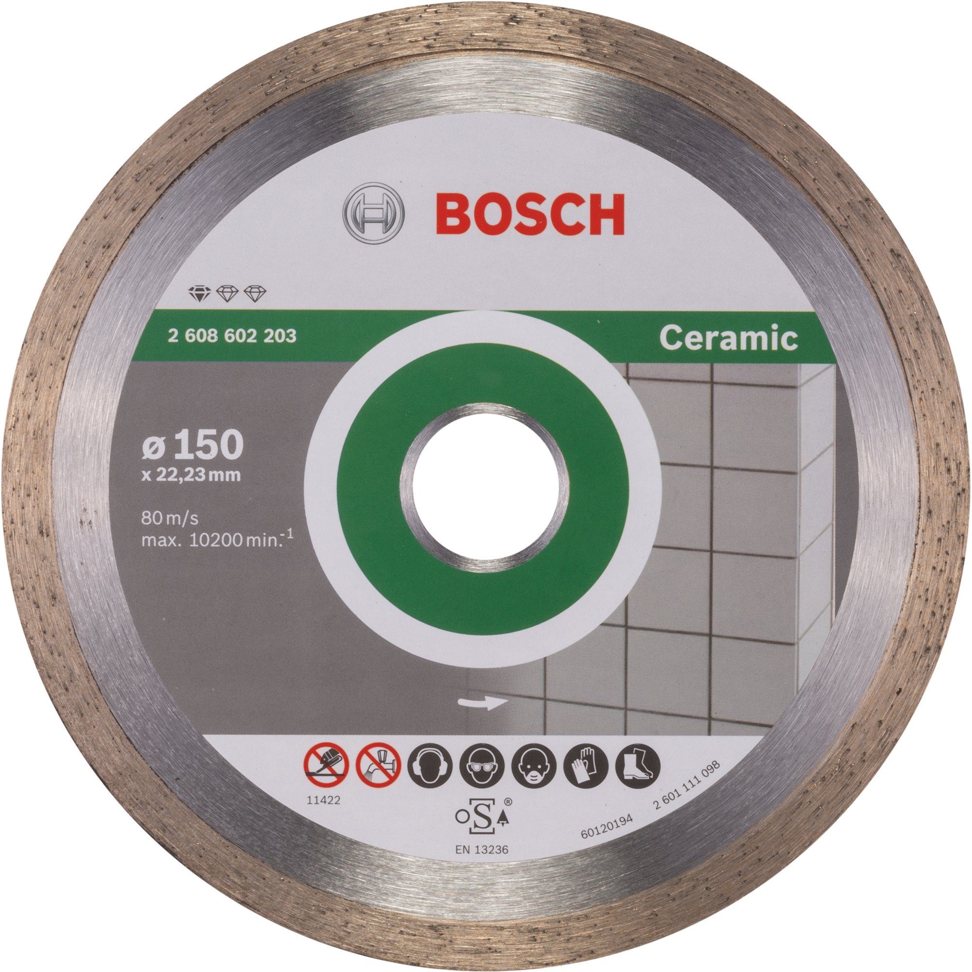 BOSCH Diamanttrennscheibe Bosch Professional Trennscheibe Standard