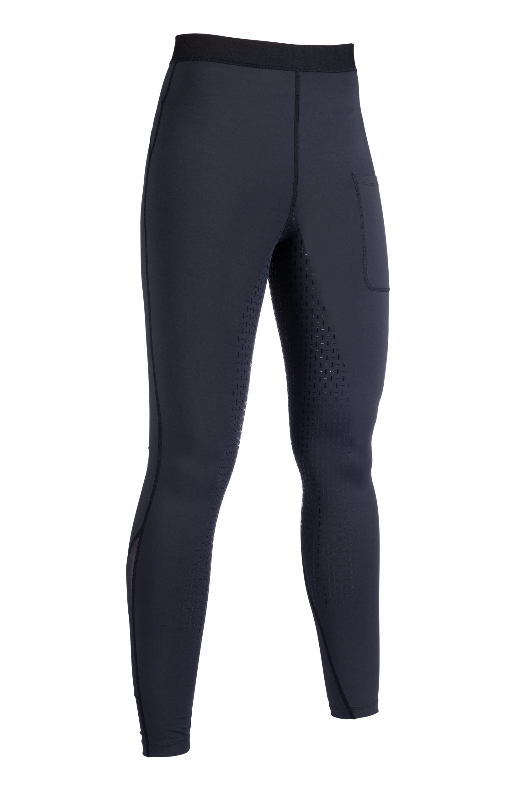 Reitleggings Silikon-Vollbesatz HKM Reitleggings (9100) -Flow- schwarz