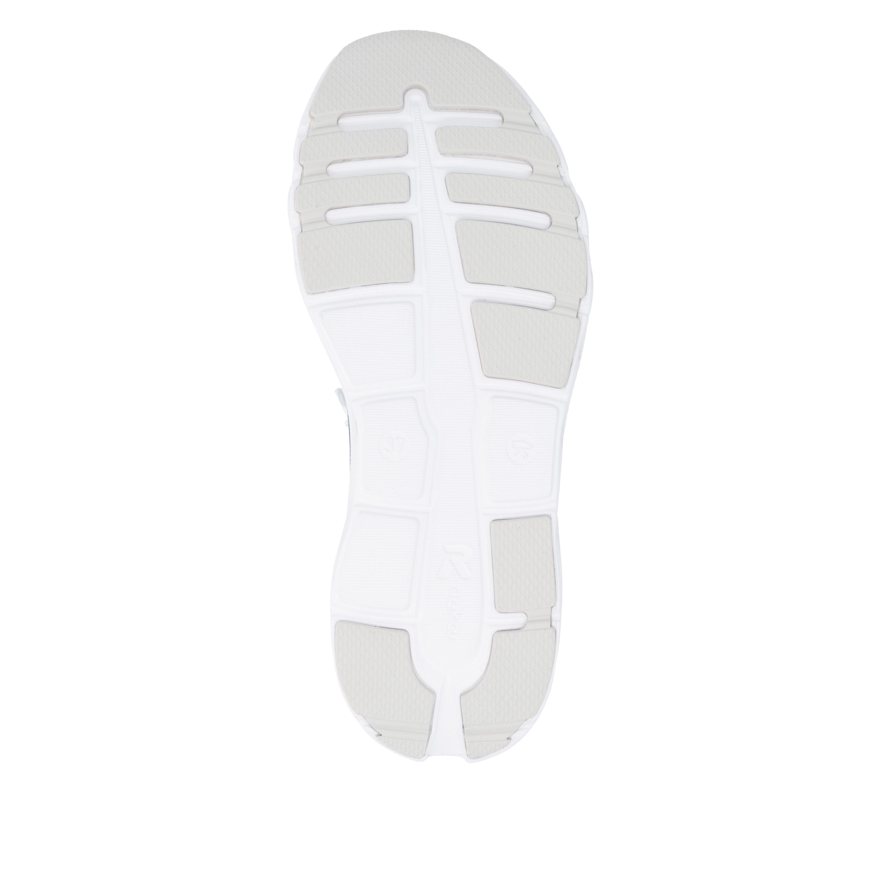 Rieker Sport Slip-On Sneaker Schlupfschuh, Freizeitsneaker, Halbschuh mit softem Schaftrand