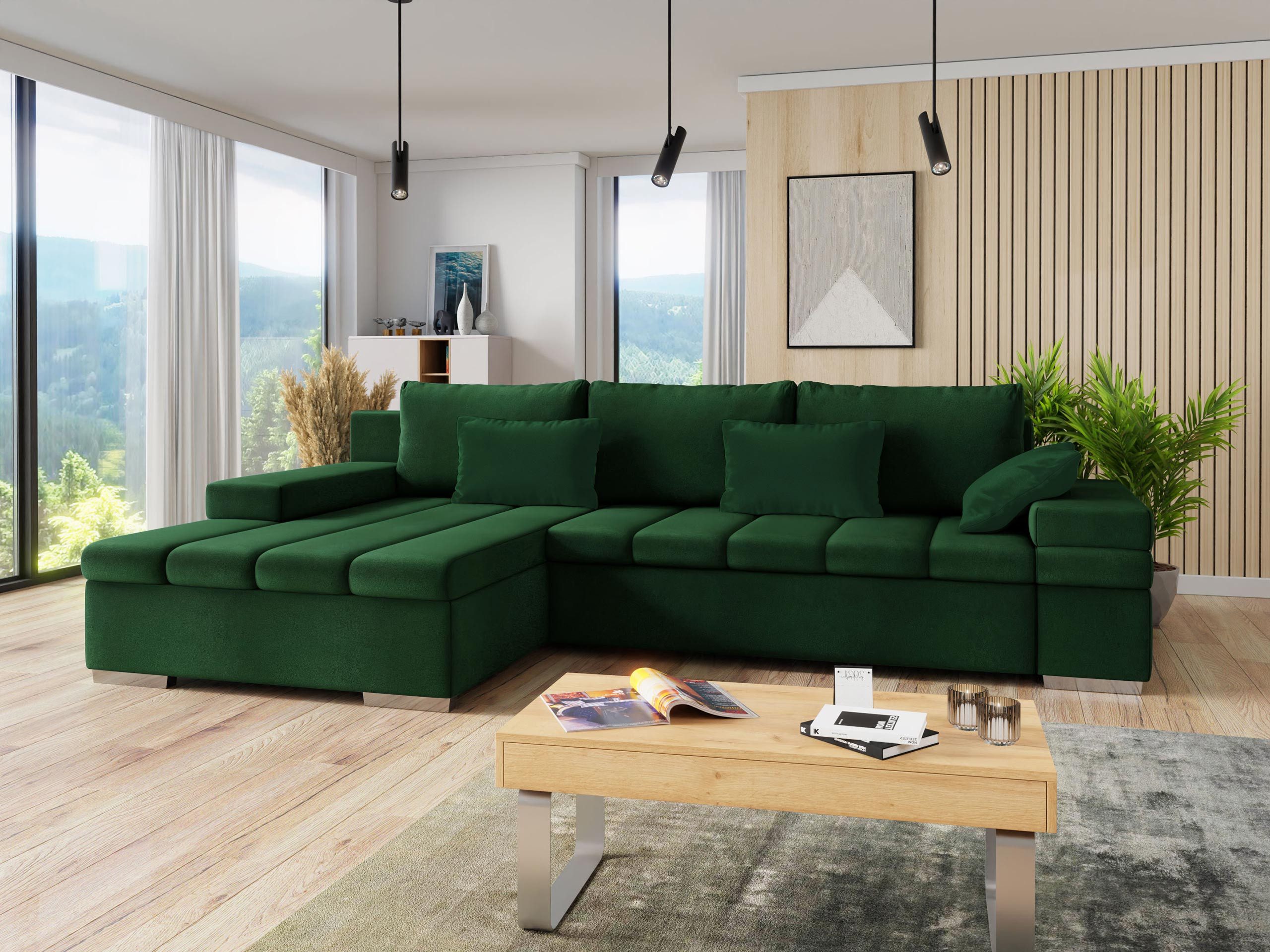 MIRJAN24 Ecksofa Bangkok, mit Bettkasten und günstig online kaufen