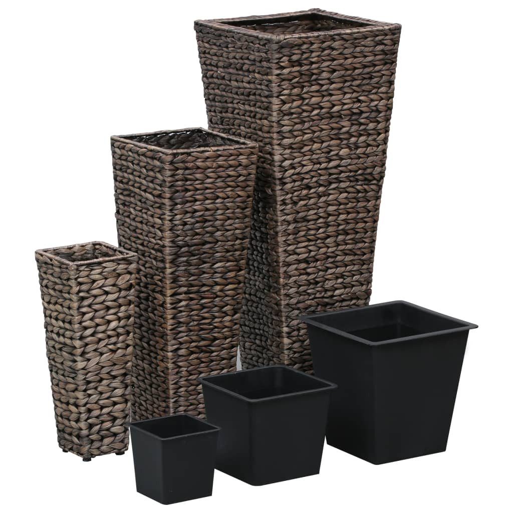 vidaXL Blumentopf Blumenkübel 3 Stk. Wasserhyazinthe günstig online kaufen