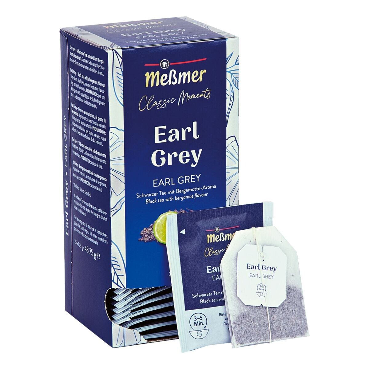 Meßmer Tee Classic Moments Earl Grey, Schwarzer Tee