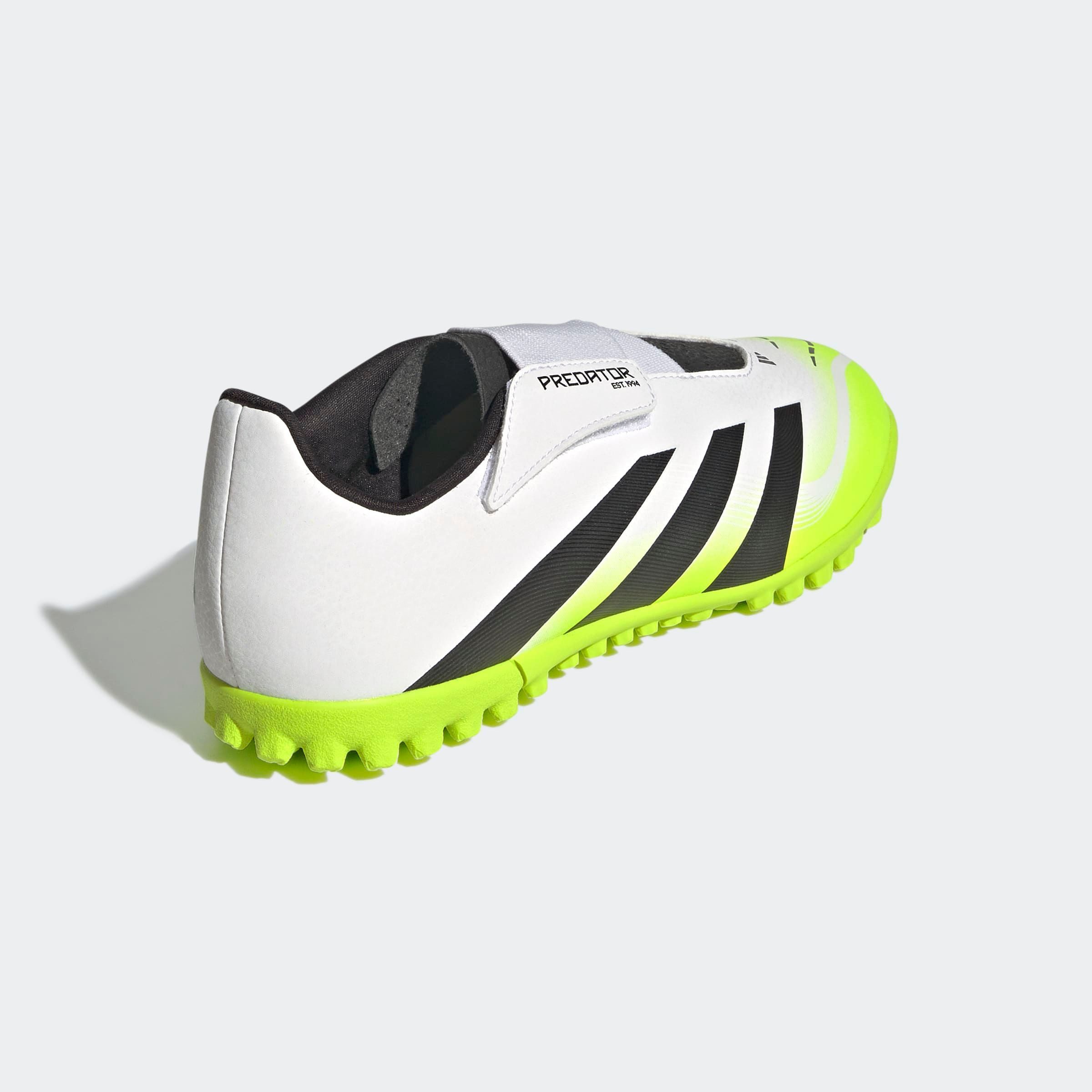 adidas Performance PREDATOR CLUB HOOK-AND-LOOP KIDS Fußballschuh für harte Untergründe Asche und Kunstrasen, für Kinder & Jugendliche
