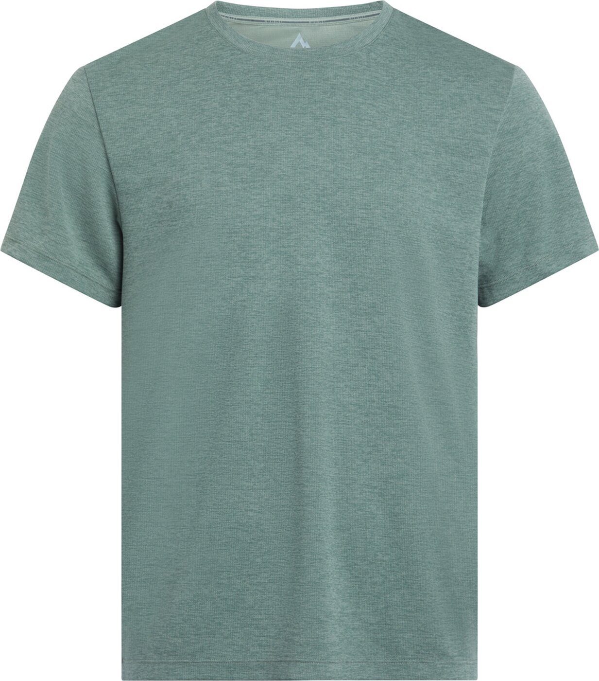 McKINLEY Funktionsshirt Hunu M Herren Wander-T-Shirt grau-grün-meliert