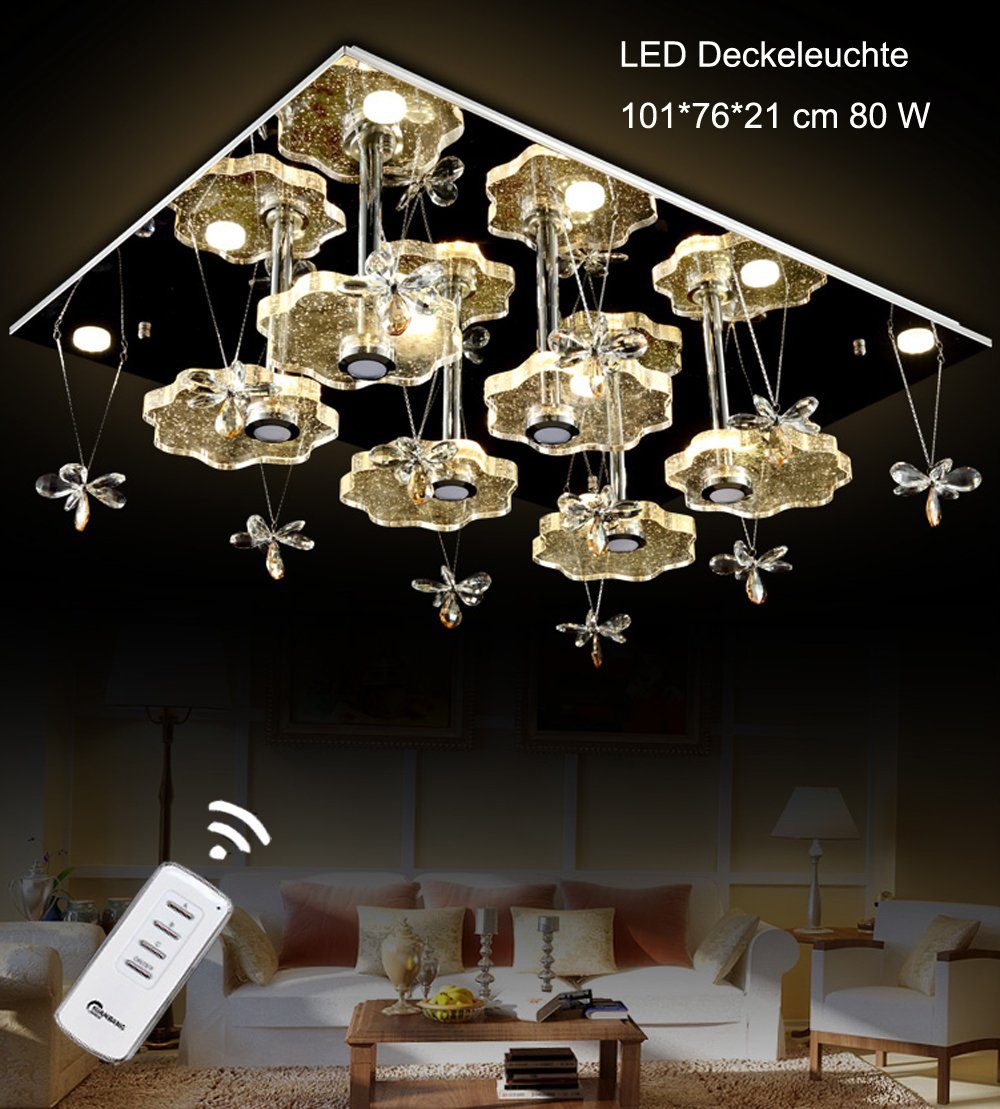Euroton LED Deckenleuchte LED Kristalleuchten klare günstig online kaufen