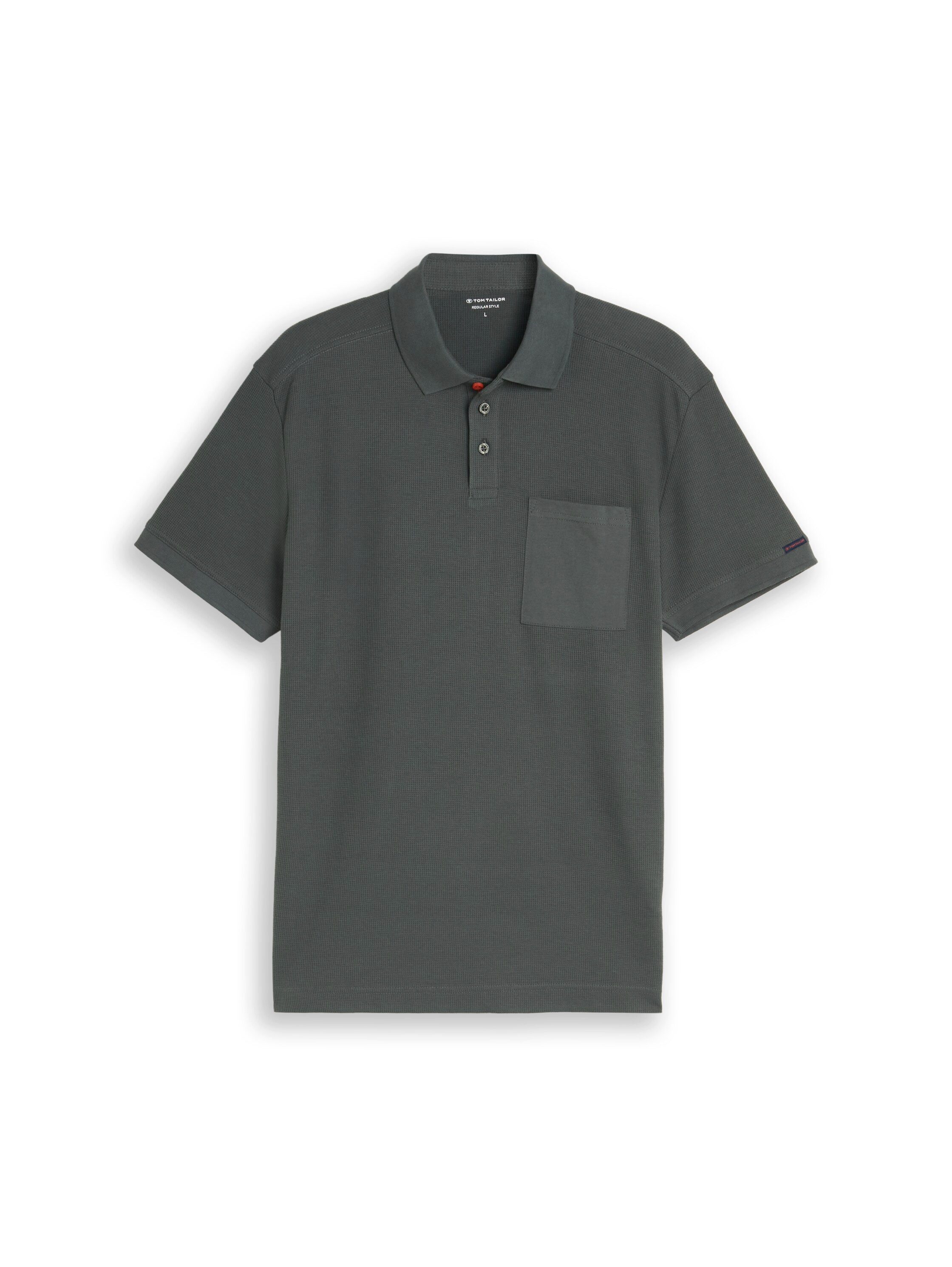 TOM TAILOR Poloshirt Sommer-Poloshirt mit Knopfleiste – Bild 5 von 5