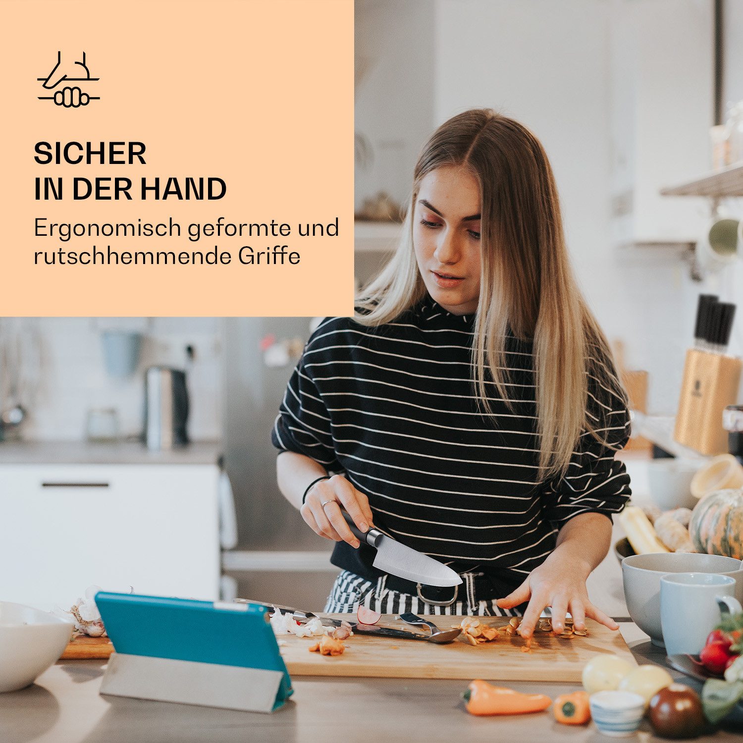 Klarstein Messer-Set Kitano