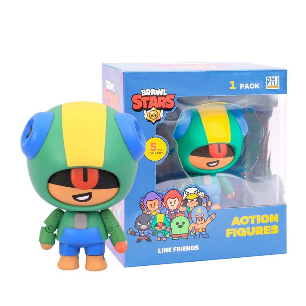 Brawl Stars Actionfigur Brawl Stars Actionfiguren in Windowbox (zufällige Auswahl), 11 cm