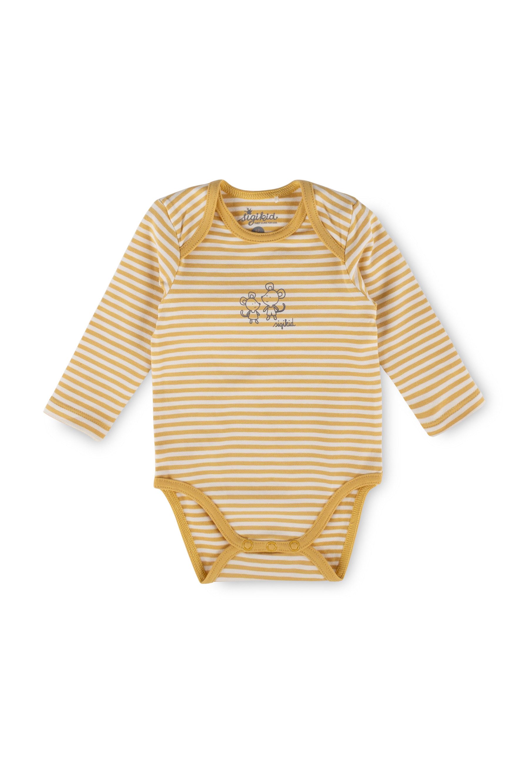 Sigikid Langarmbody Body, langarm Classic Baby für Babys (1-tlg)