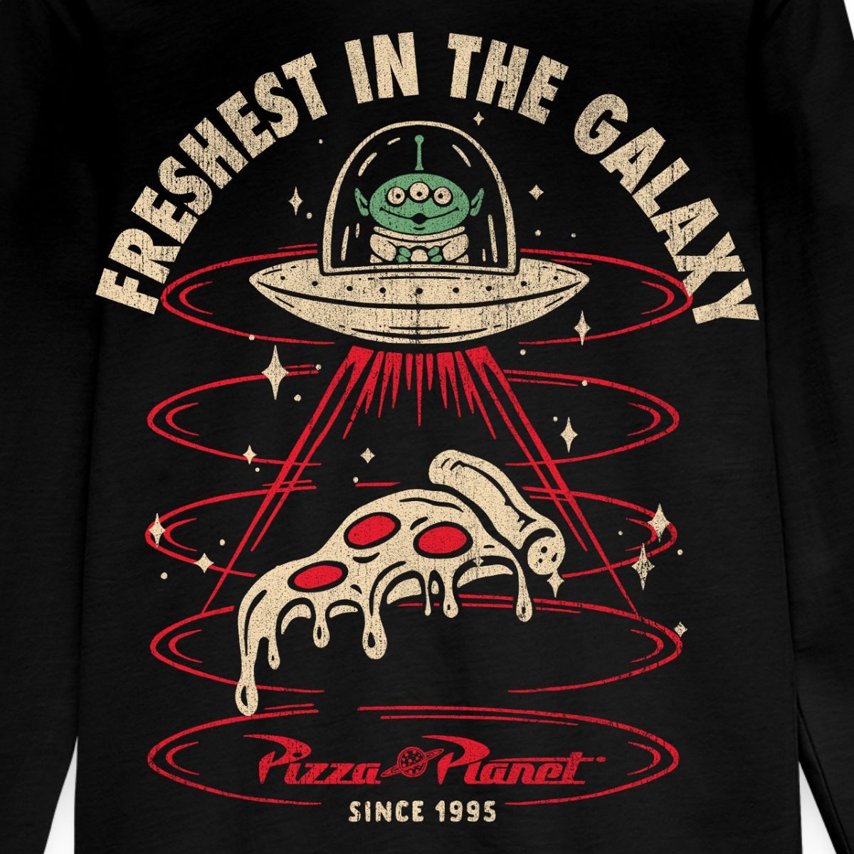 Spreadshirt T-Shirt Toy Story Pizza Planet Kinder Premium Langarmshirt (1-tlg)