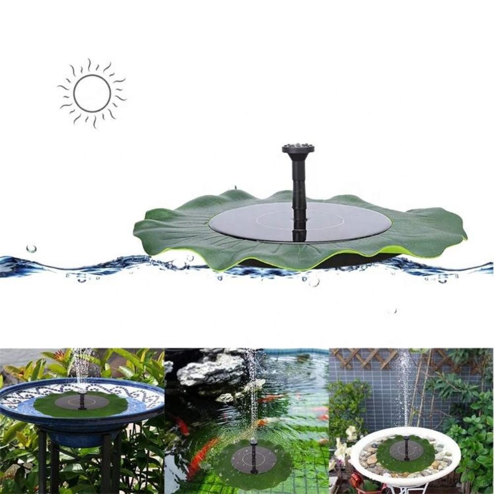 JUBOUEL Gartenbrunnen Solar Springbrunnen,Solar Teichpumpe Außen, (1 tlg), Teichpumpe Outdoor Wasserpumpe, Schwimmender Fontäne Pumpe