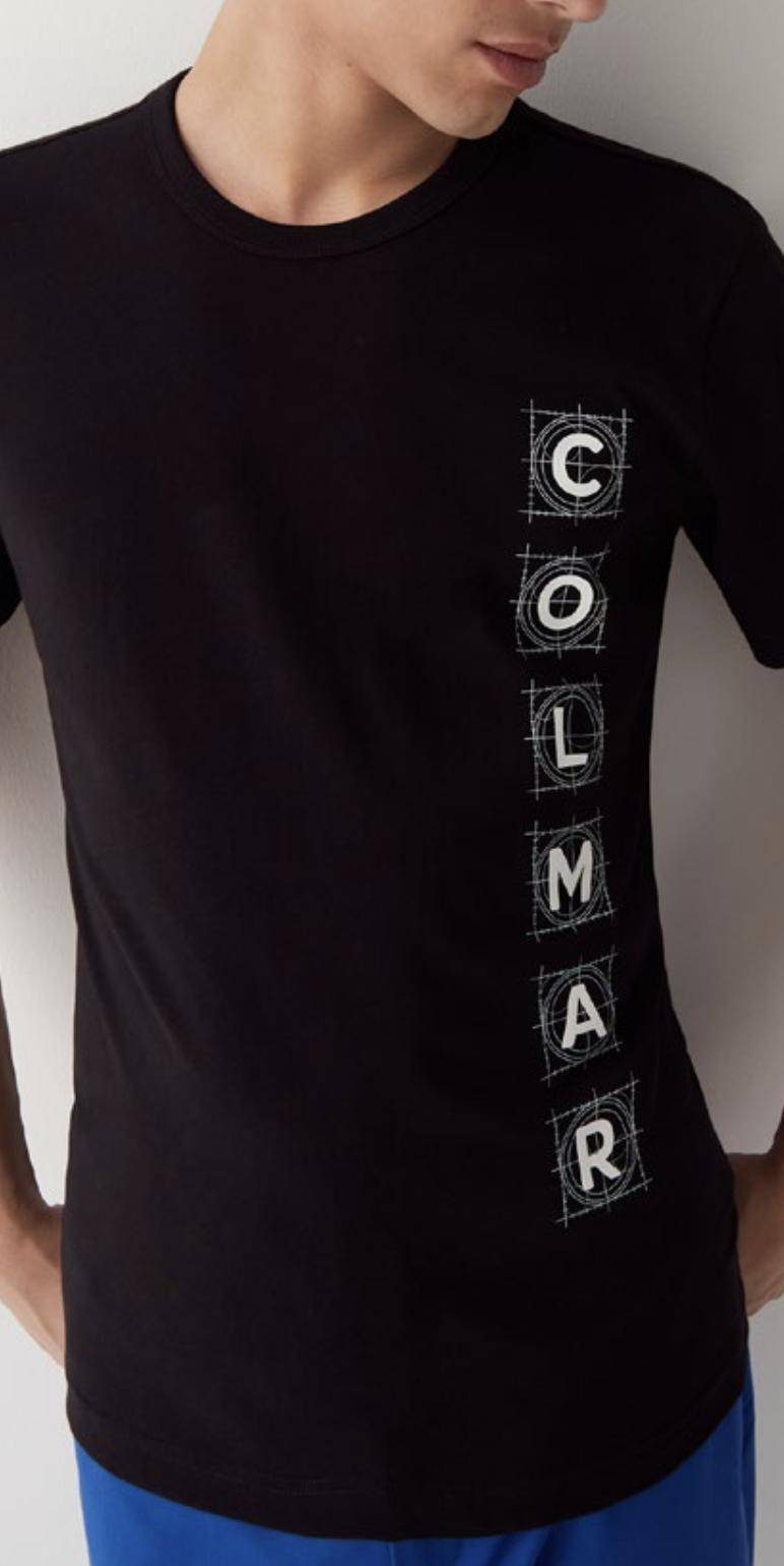 MIT LOGO BAUMWOLL-T-SHIRT Colmar T-Shirt GEPRÄGTEM