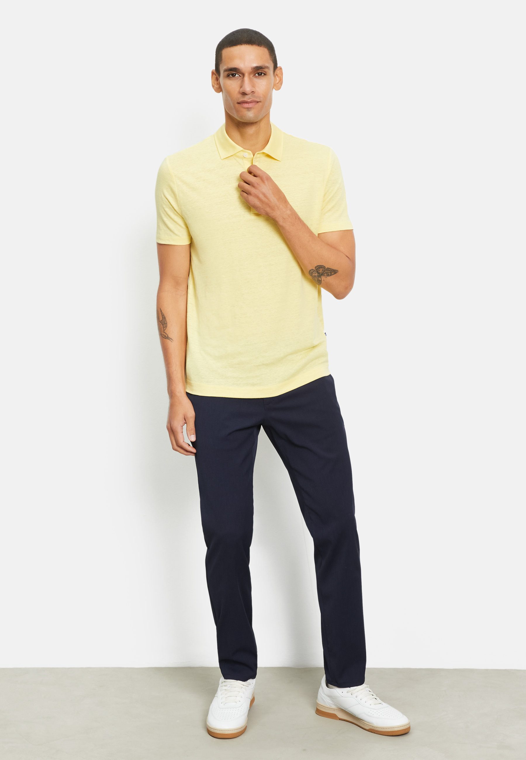 OLYMP Poloshirt OLYMP Casual Wirk, regular fit