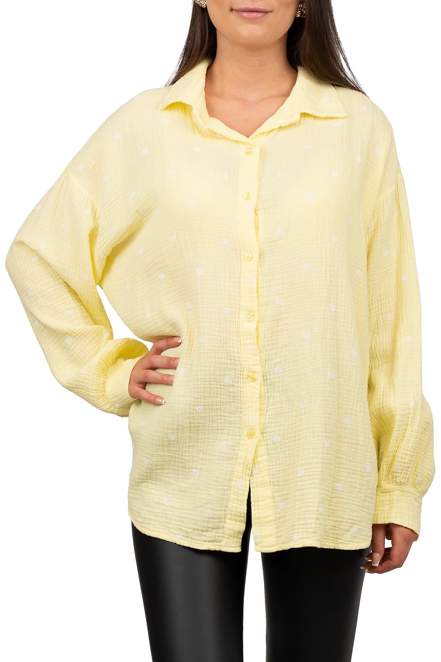 Reichstadt Hemdbluse Reichstadt Damen Musselin Bluse günstig online kaufen