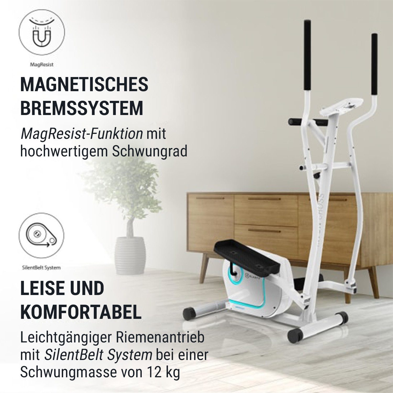 KLARFIT Heimtrainer Myon Cross