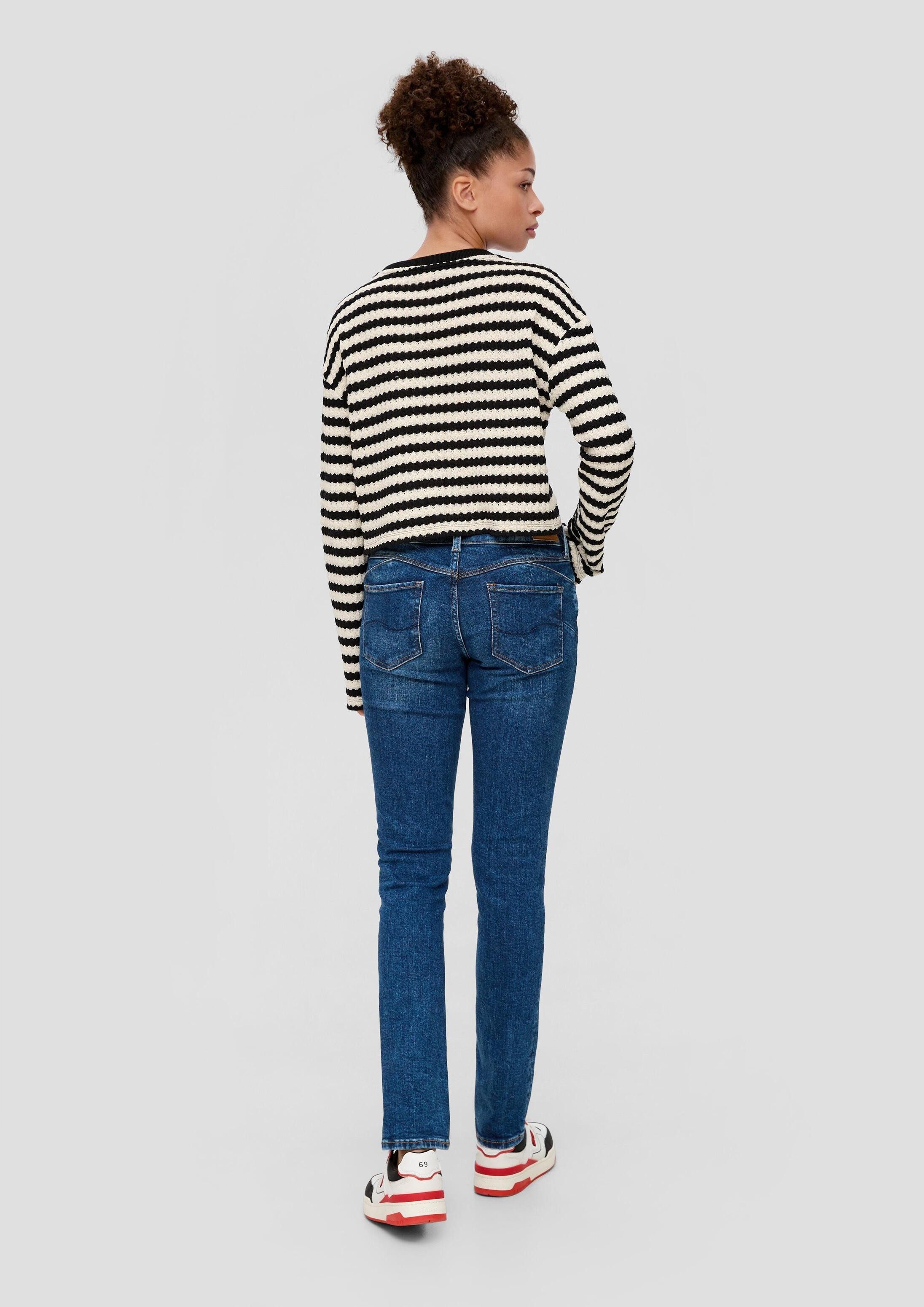 QS Slim-fit-Jeans Jeans-Hose CATIE Jeans / Slim Fit / Mid Rise / Slim Leg