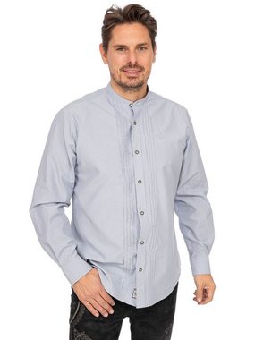 KRÜGER MADL & BUAM Trachtenhemd Hemd 911365-000-81 hellblau (Perfekt Fit)