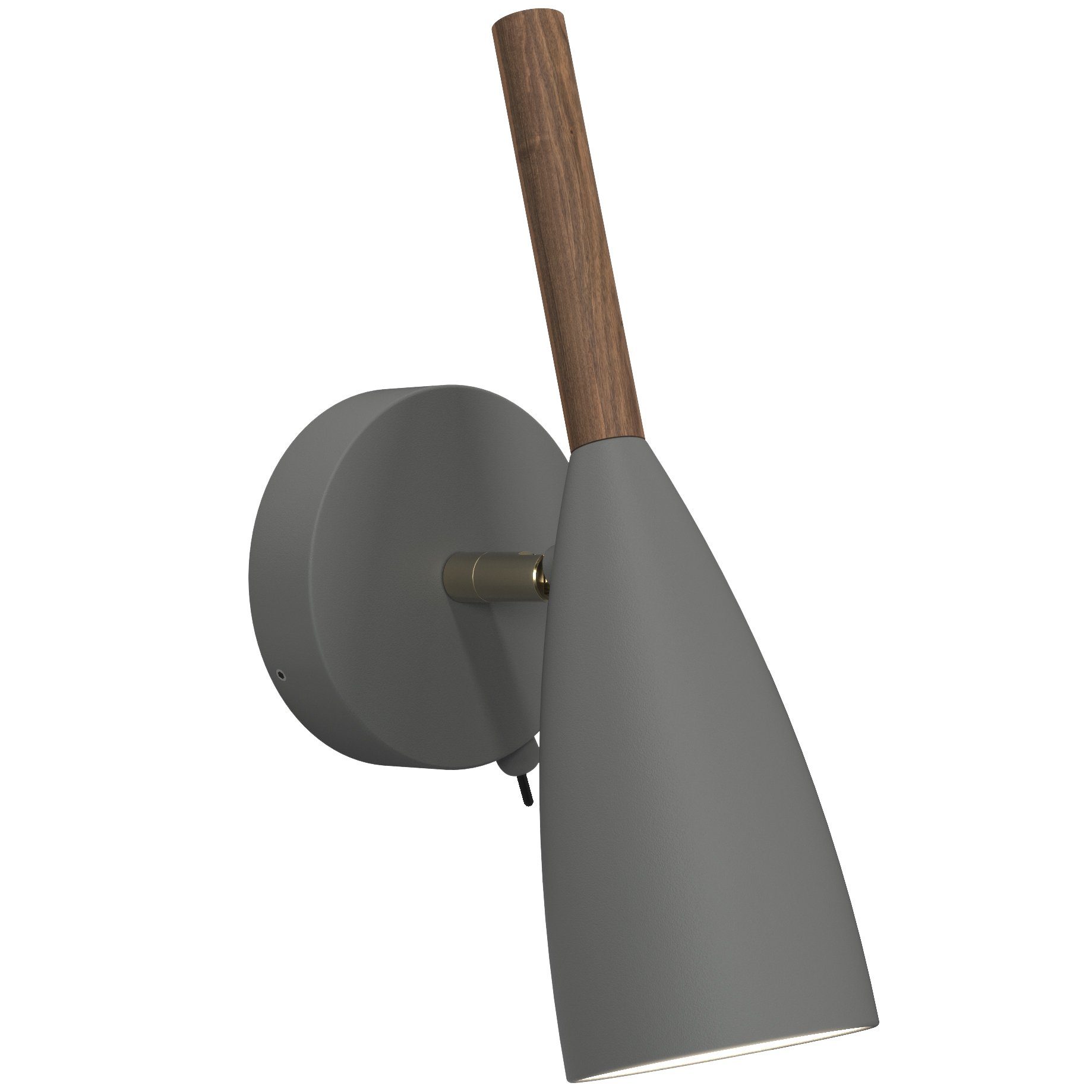 Nordlux Wandleuchte Nordlux Wandleuchte Pure GU10 Metall Holz, ohne Leuchtmittel