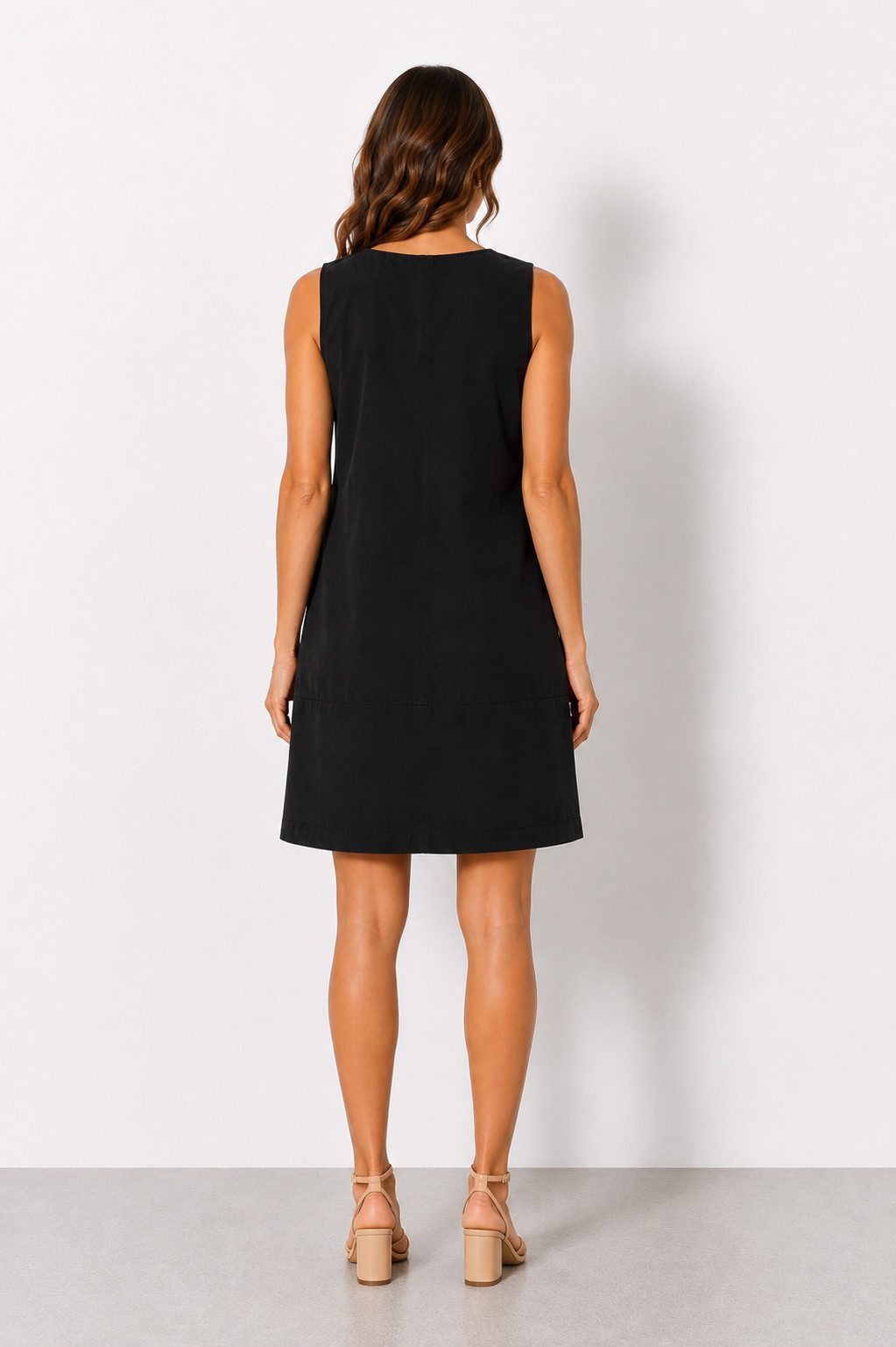 ITALY VIBES Etuikleid - Stretchkleid - ärmelloses Kleid mit Rundhals - Damen Kleid ONE SIZE - passend für Größen M bis XXL