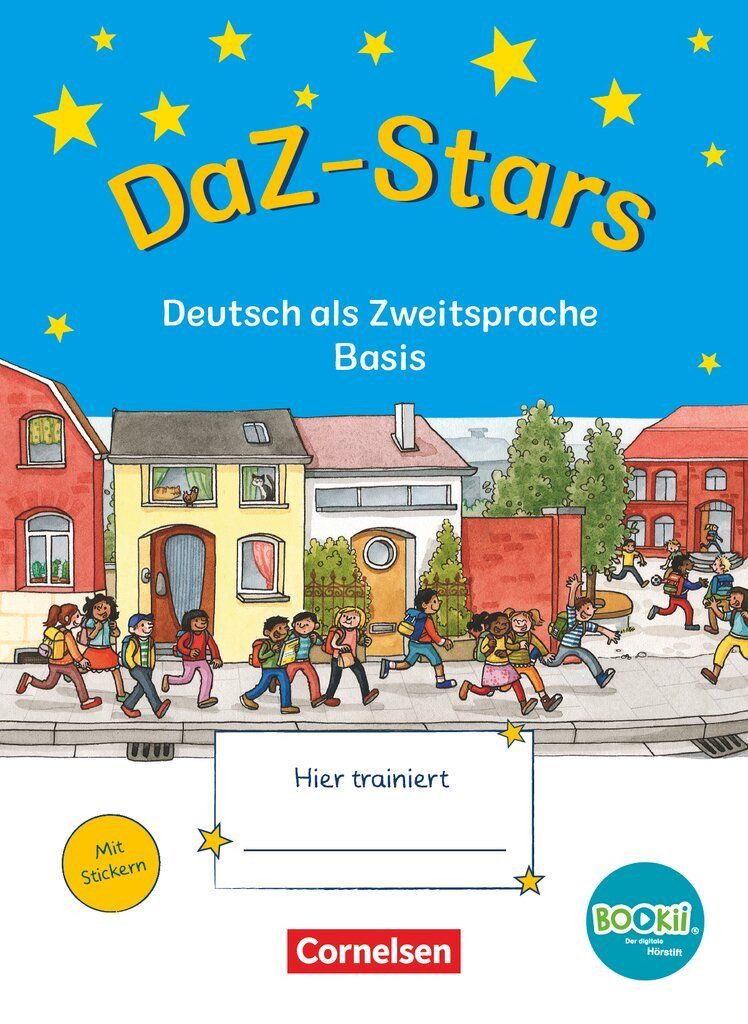 DaZ-Stars - BOOKii-Ausgabe Deutsch als Zweitsprache - Basis - Übungshe / Sandra Duscher, Deutsch als Zweitsprache - Basis - Übungsheft - Mit Lösungen