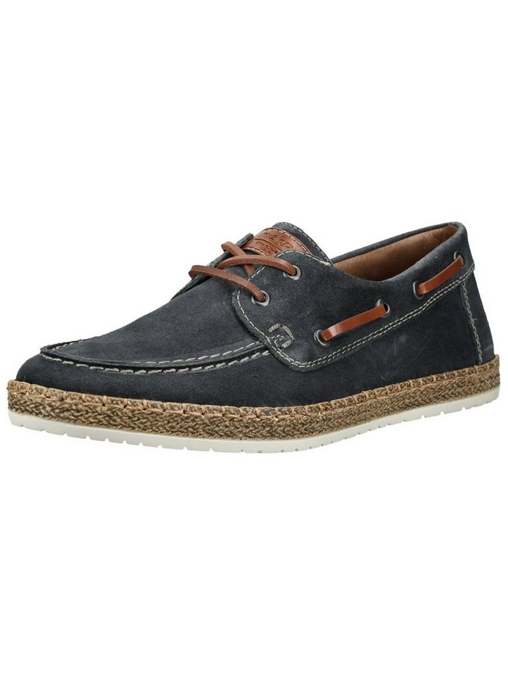 Rieker Rieker Slipper Veloursleder Schnürschuh