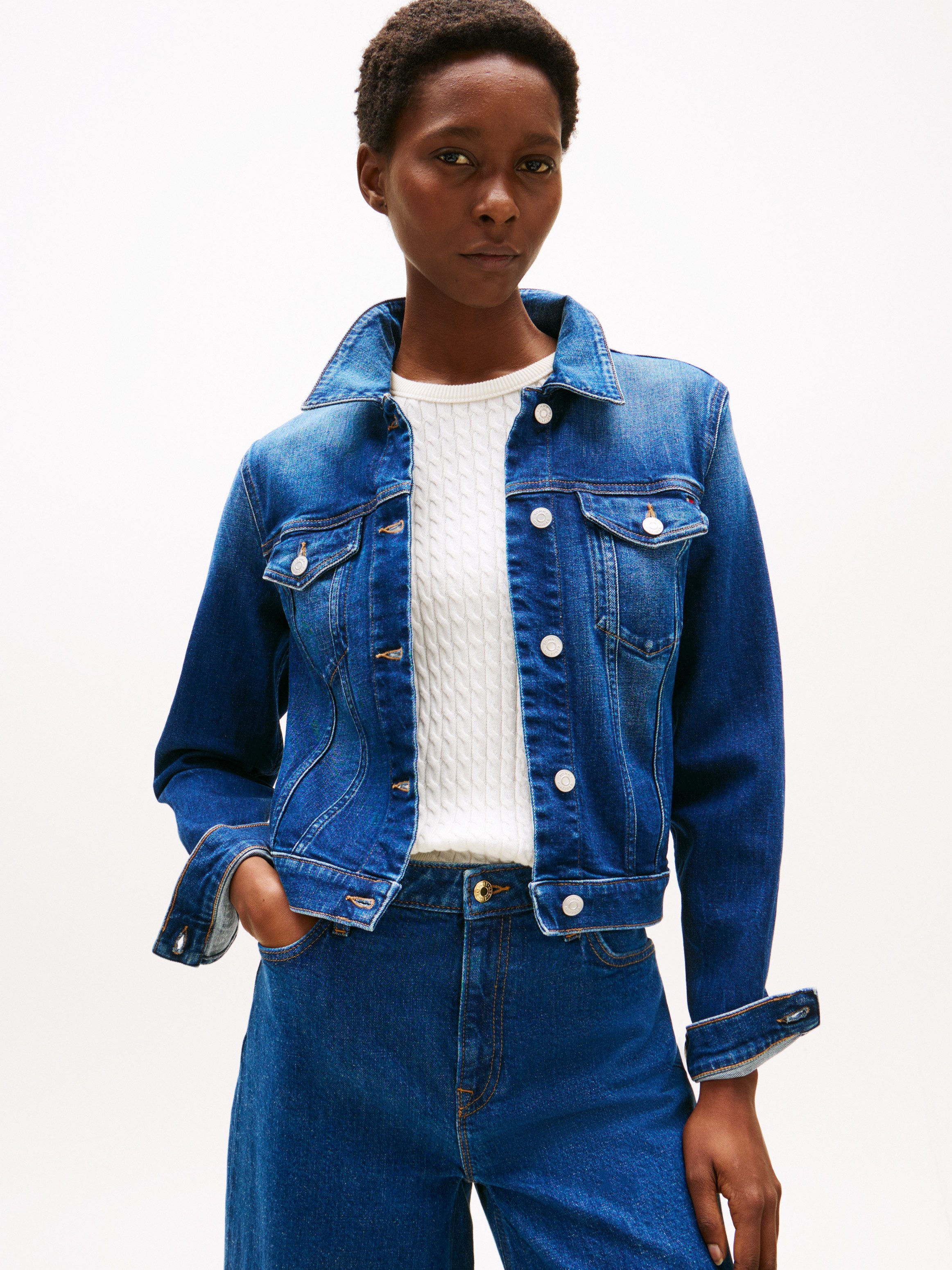 Tommy Hilfiger Jeansjacke DNM NEW DOREEN SLIM JACKET günstig online kaufen