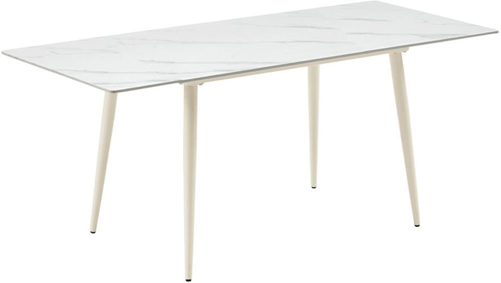 OTTO home Esstisch Rylee, mit kratzfester Sintersteinplatte und modernem Metallgestell