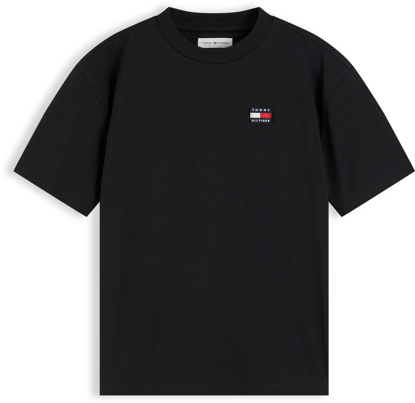 Tommy Hilfiger T-Shirt Rundhalsausschnitt, Regular Fit, reine Baumwolle,Kinder bis 16 Jahre