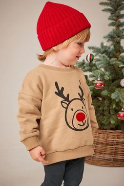 Next Shirt & Leggings Weihnachts-Sweatshirt und Leggings im Set (2-tlg)