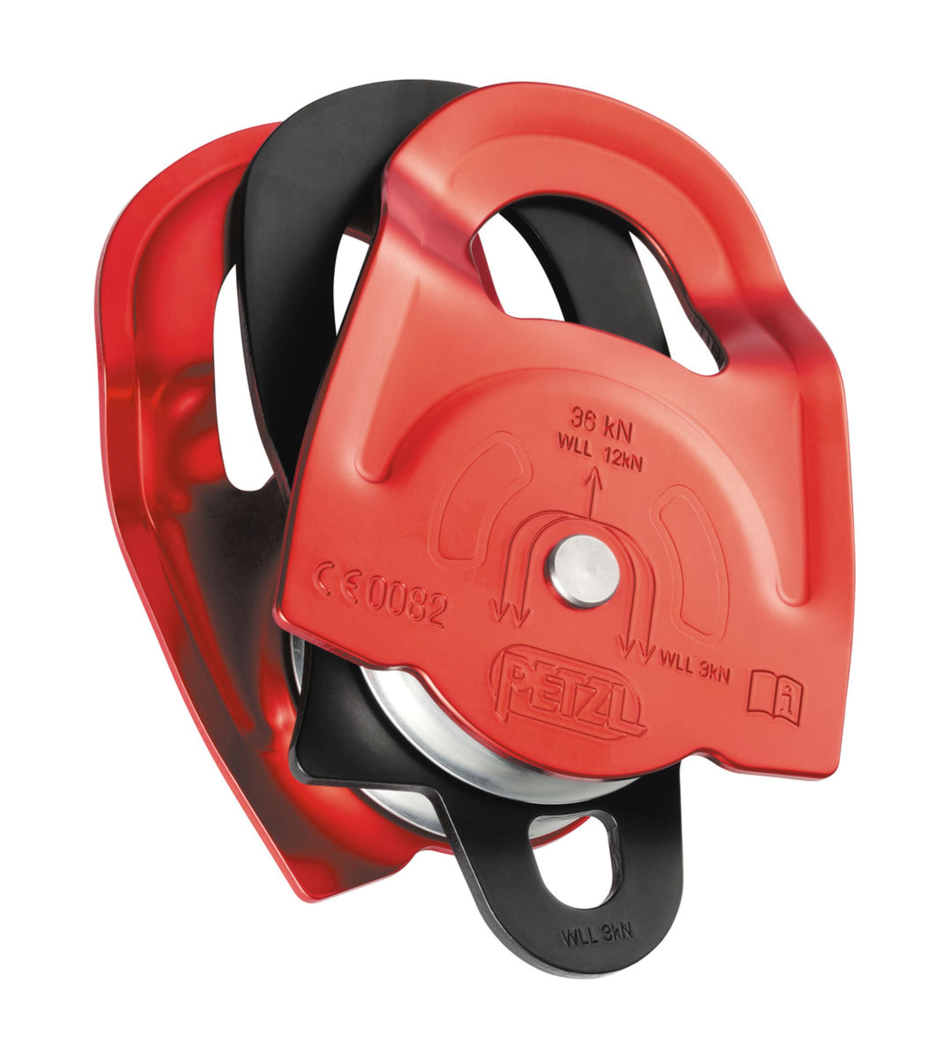 Petzl TWIN-Umlenkrolle P65A Kletterseil (1-tlg)