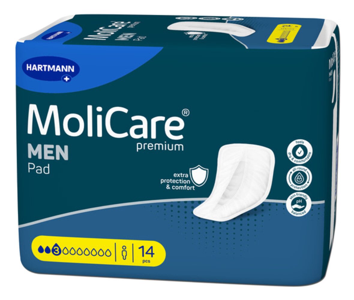 Molicare Inkontinenz-Einlage MoliCare Premium Men Pad 3 Tropfen 6 x 14 Stück