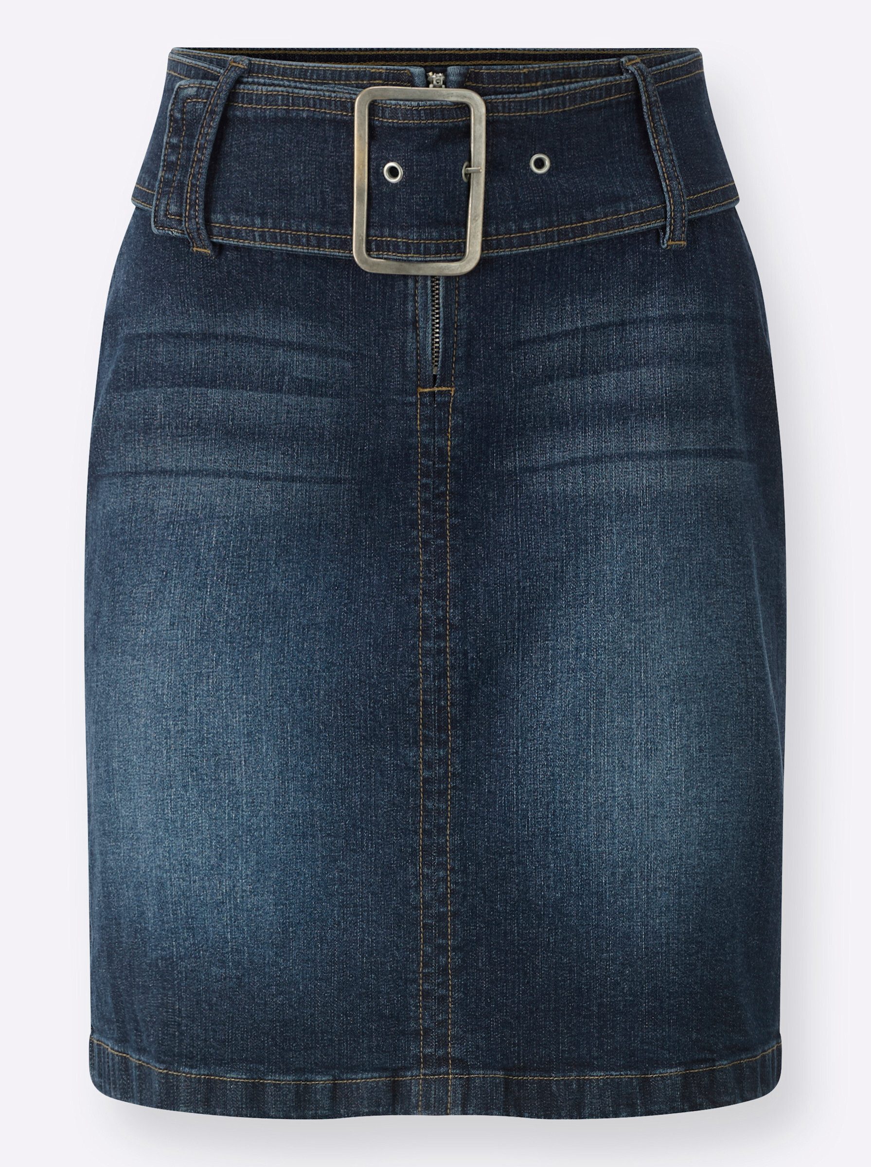 heine A-Linien-Rock Jeans-Rock