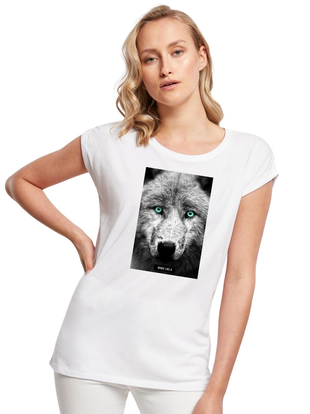 Be Famous Print-Shirt Classic Roll Up günstig online kaufen
