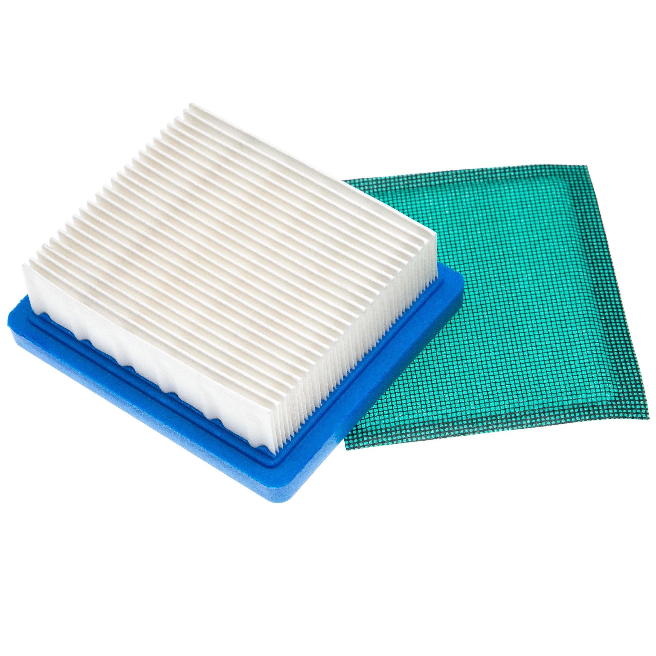 vhbw Ersatzfilter passend für Tecumseh VLVXL55, VLV65, VLV66, VLV55, VLV60, VLV50, Zubehör für Tecumseh VLVXL55 VLV65 VLV66 VLV55 VLV60 VLV50 VLXL50