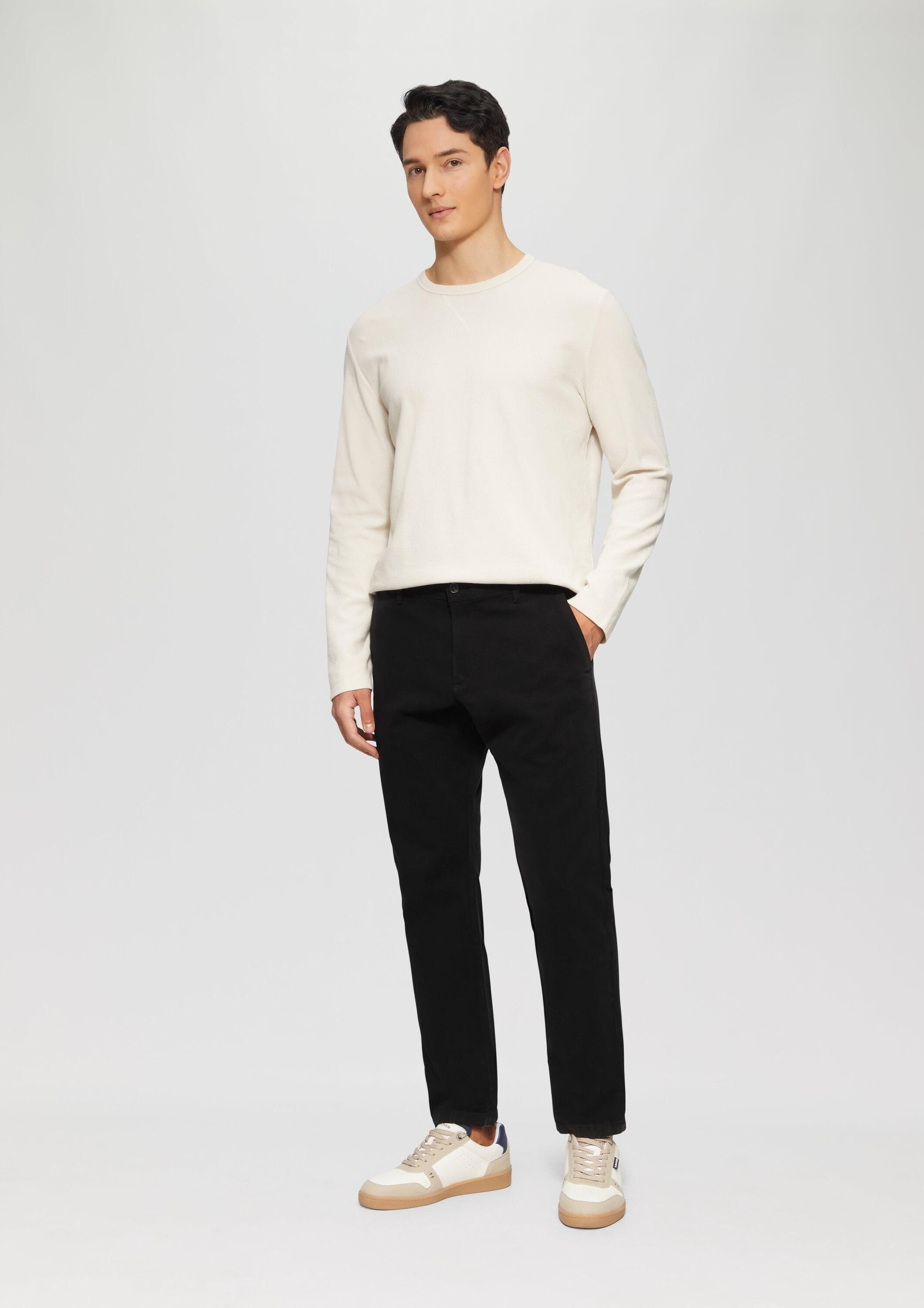s.Oliver Chinos Hose PHOENIX Phoenix: Strukturierte Chino im Regular Fit günstig online kaufen