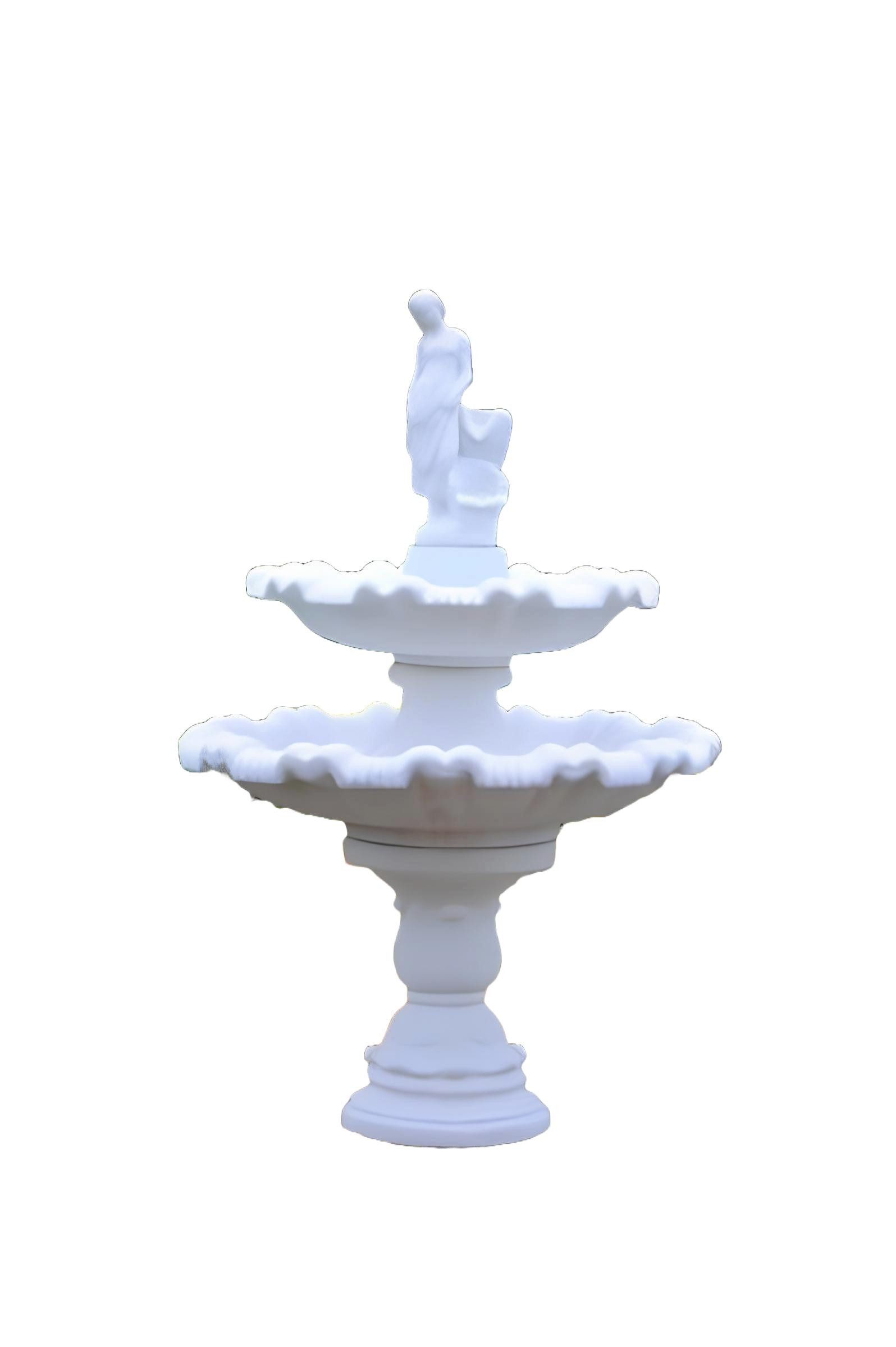 JVmoebel Skulptur Zierbrunnen Springbrunnen Figur Brunnen Garten