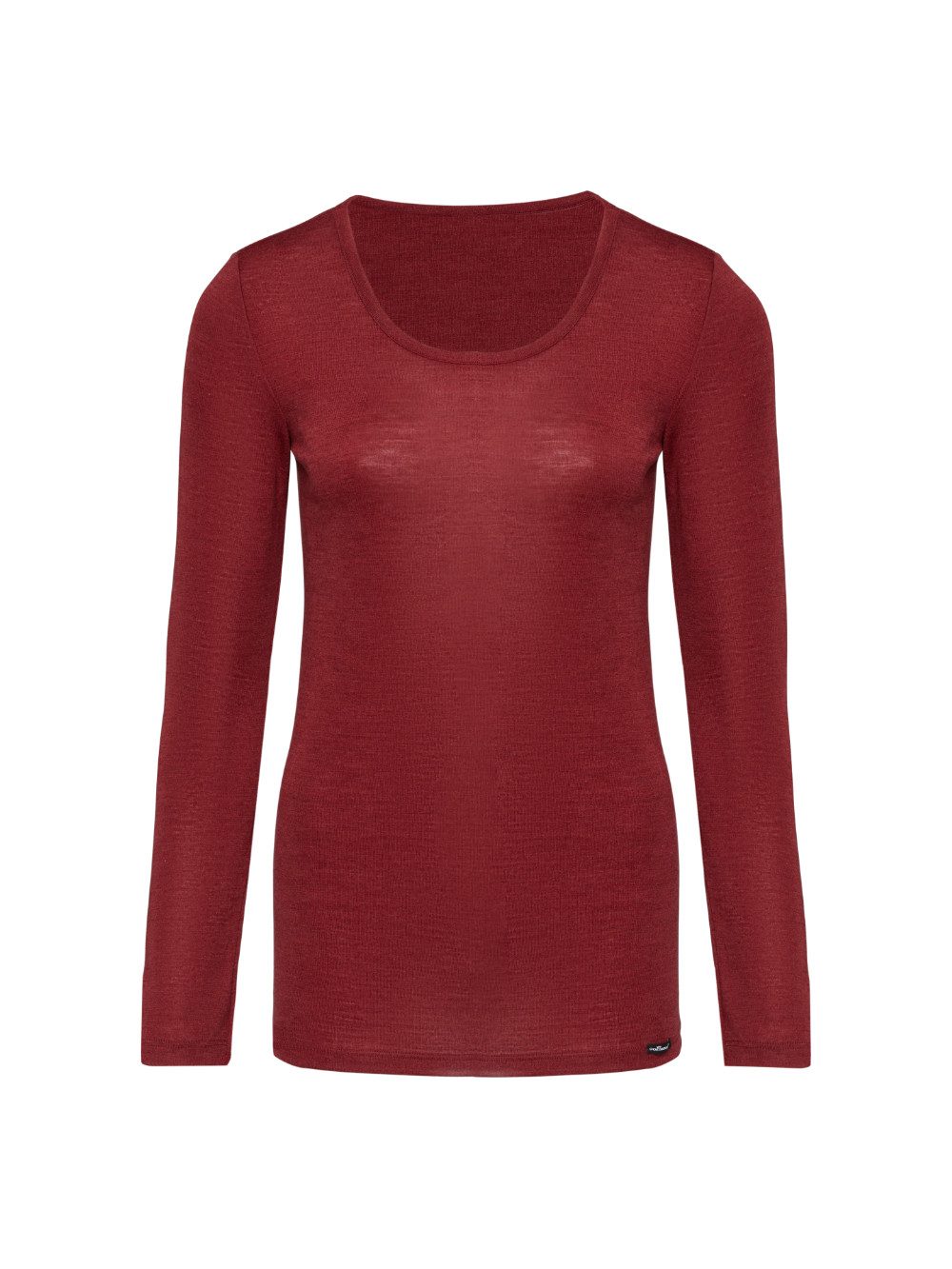 COMAZO Langarmshirt aus Merinowolle und Seide günstig online kaufen